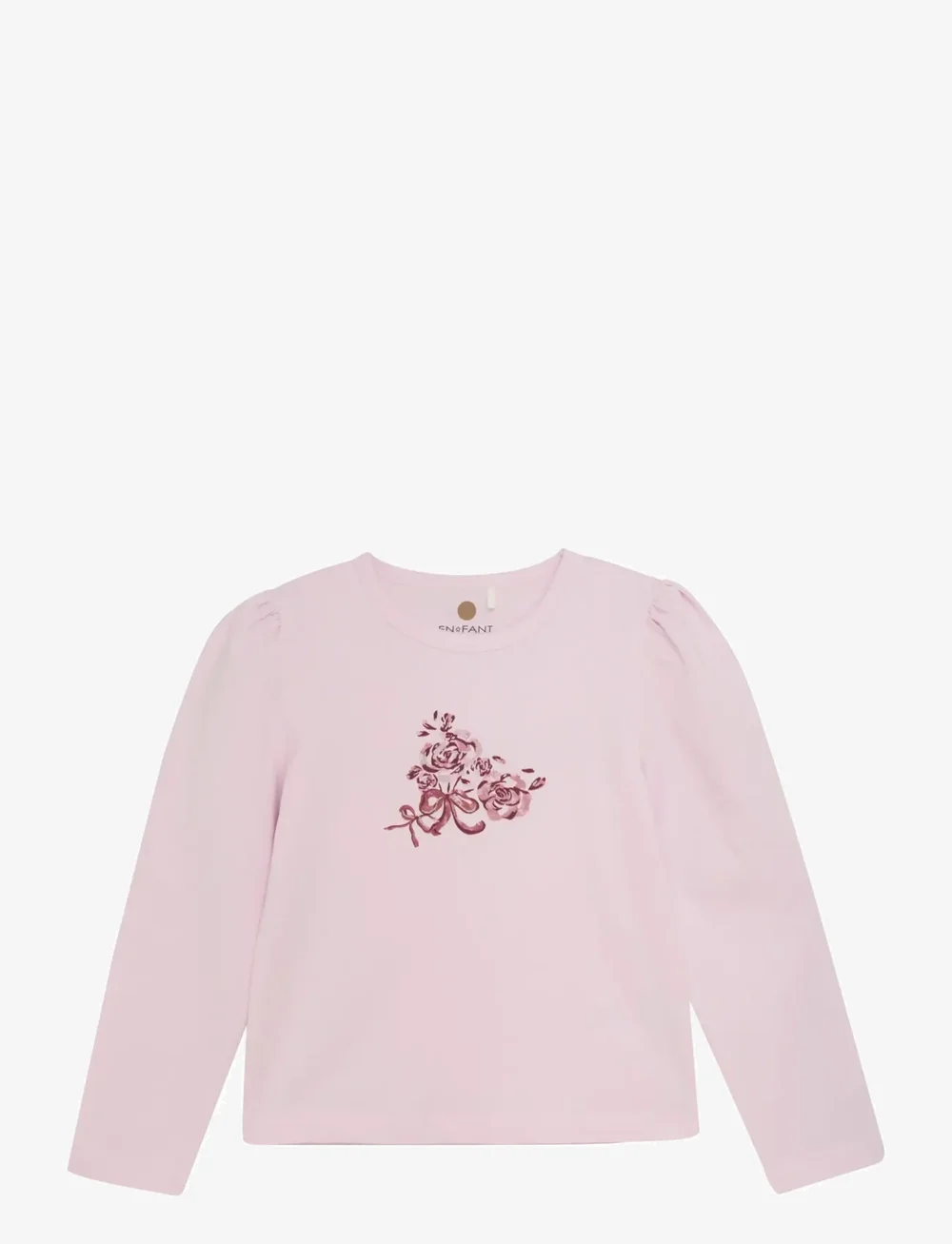 En Fant - T-shirt LS - long-sleeved t-shirts - light lilac - 1