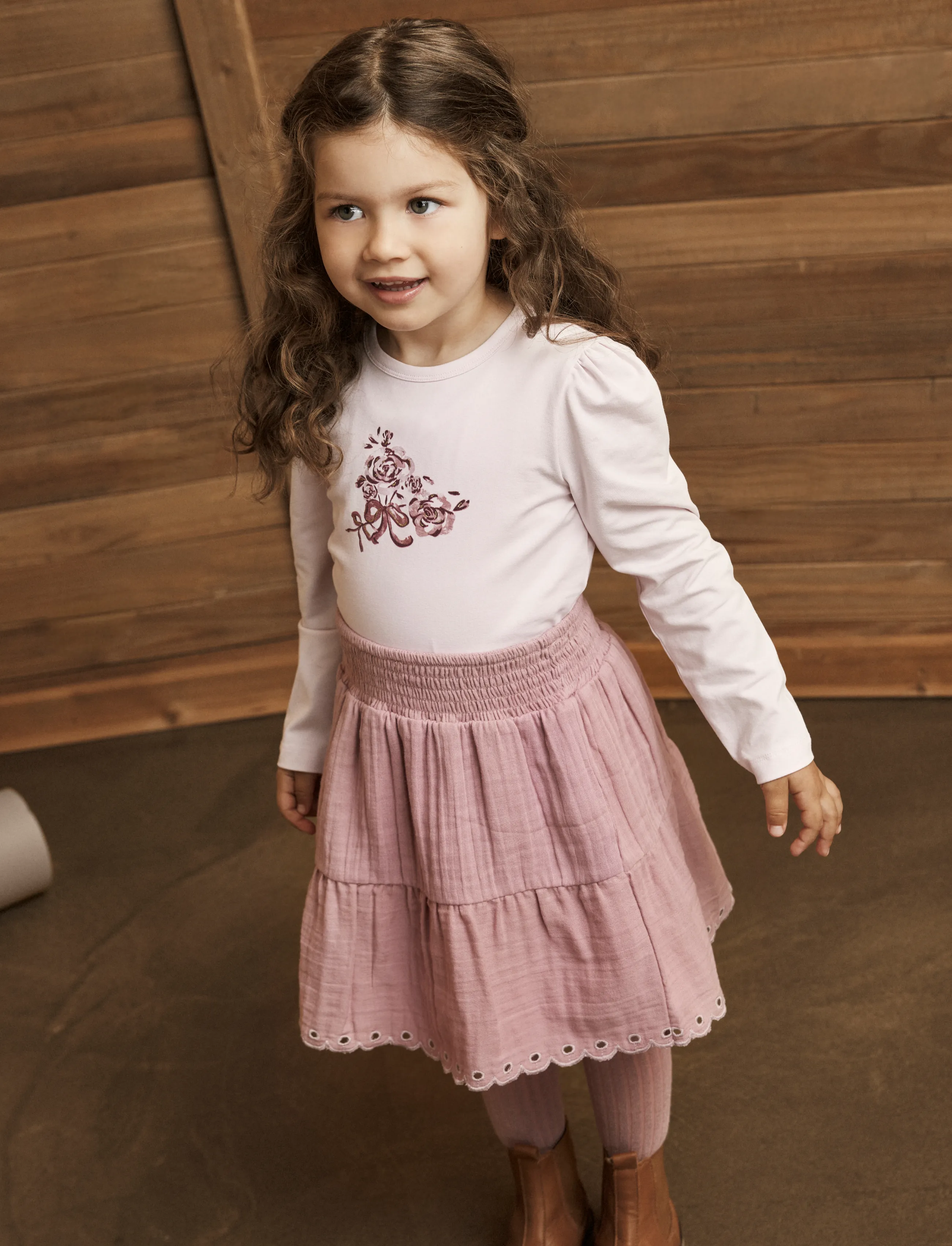 En Fant - T-shirt LS - toppar & t-shirts - light lilac - 3