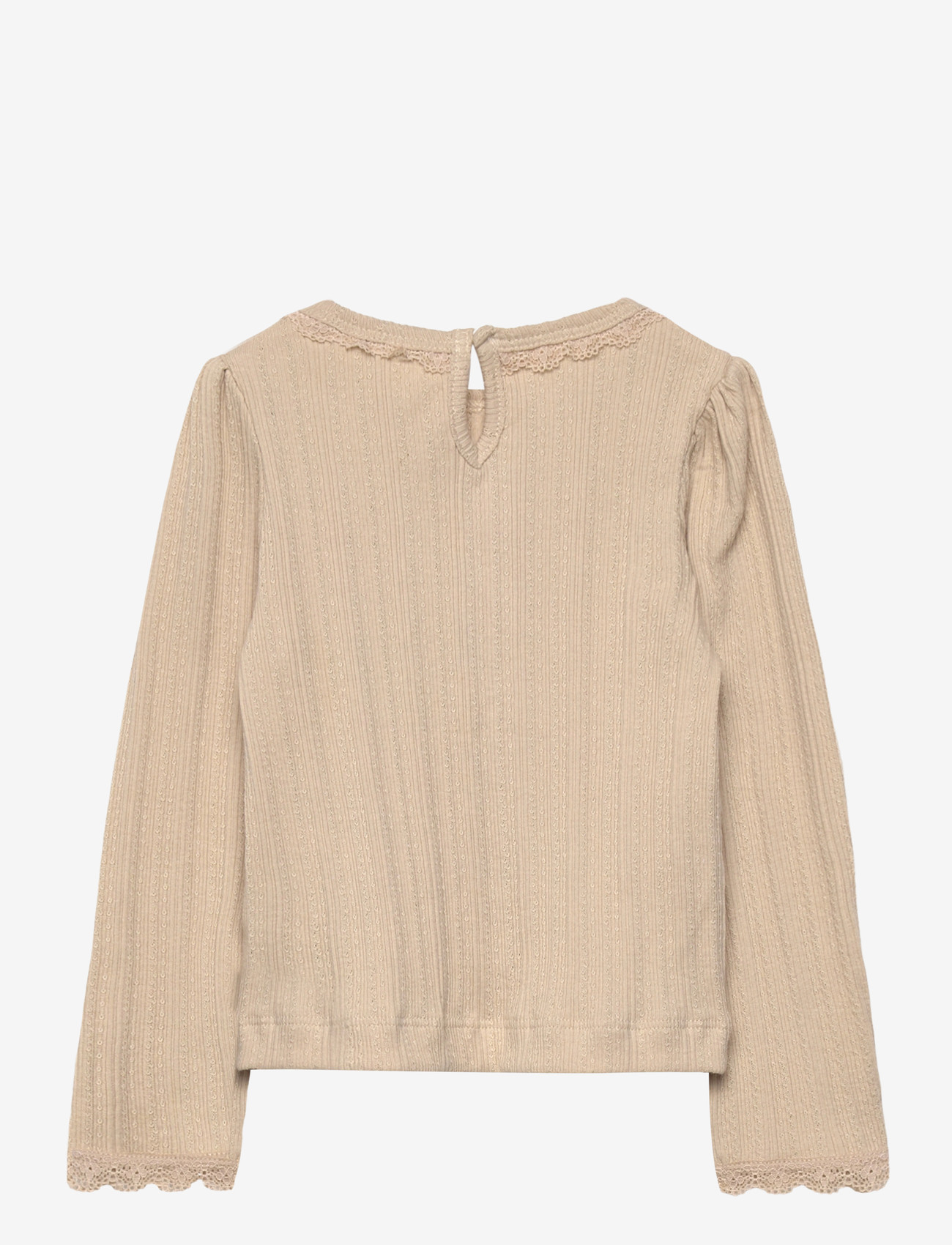 En Fant - T-shirt LS Pointelle - långärmade t-shirts - french oak - 1