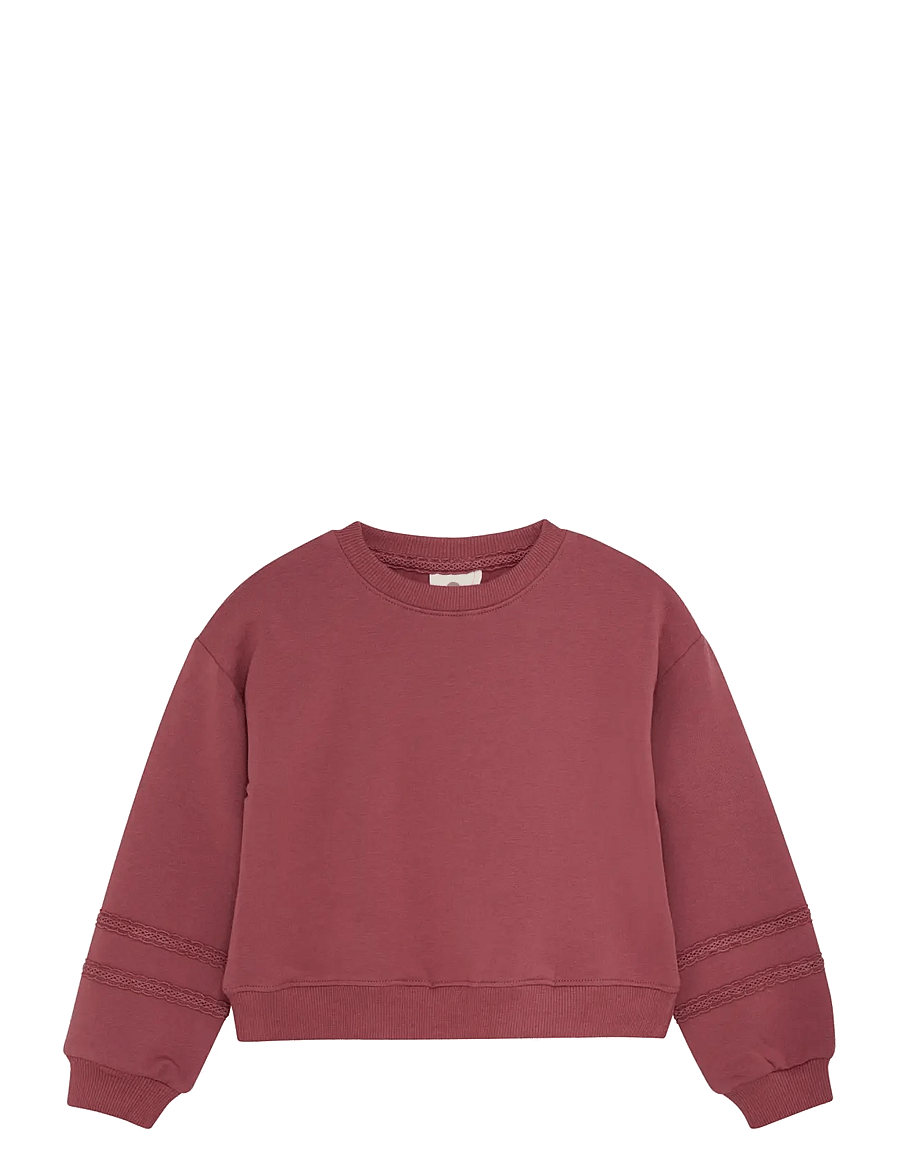 En Fant - Sweatshirt LS - sporta džemperi - roan rouge - 0