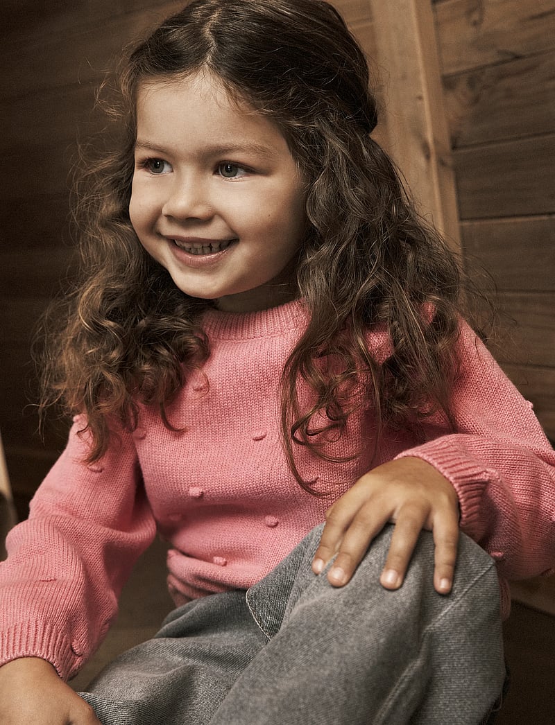 En Fant - Pullover Knit w. Wool - jumpers - confetti - 0