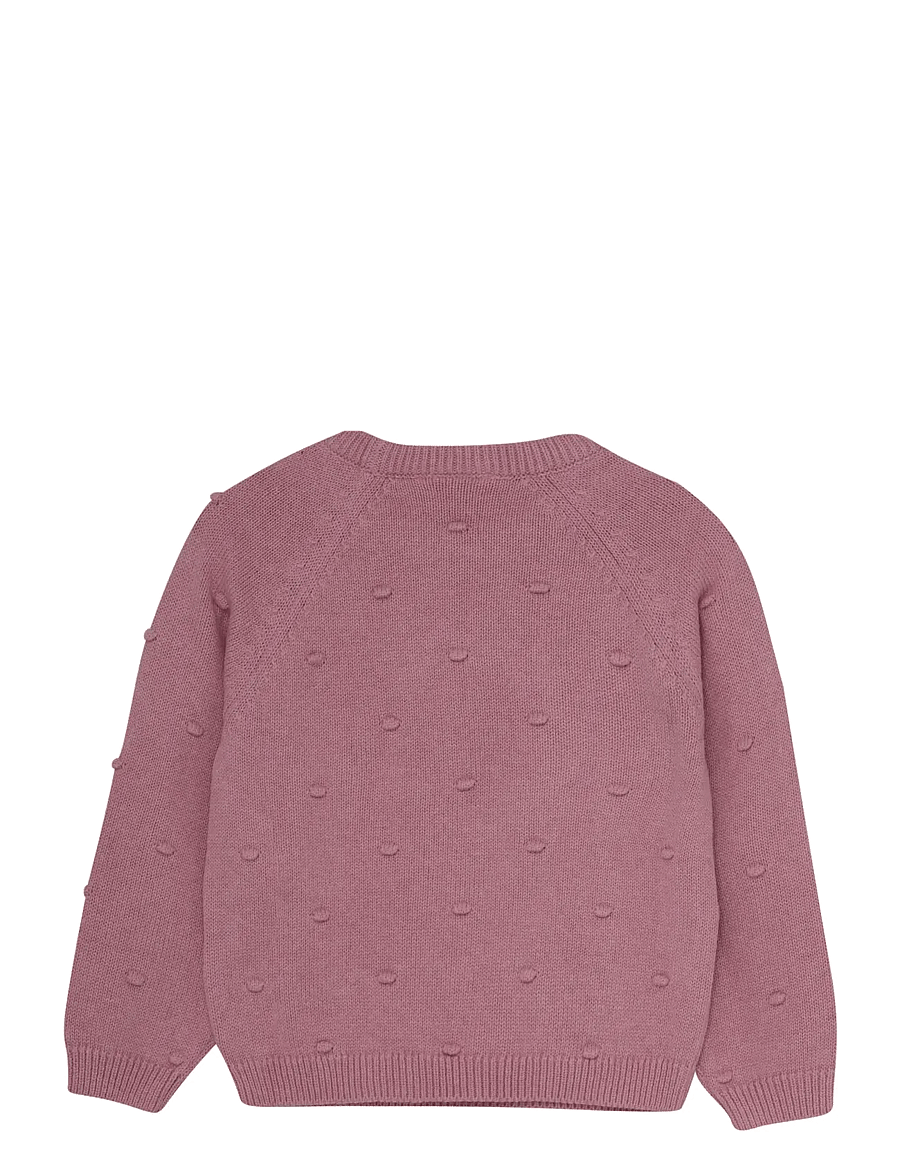 En Fant - Pullover Knit w. Wool - jumpers - nostalgia rose - 1