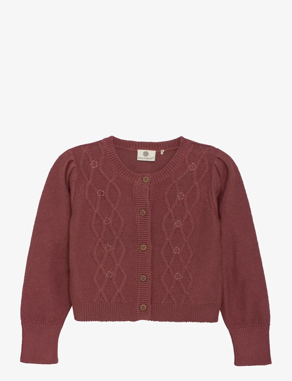 En Fant - Cardigan Knit - cardigans - roan rouge - 1