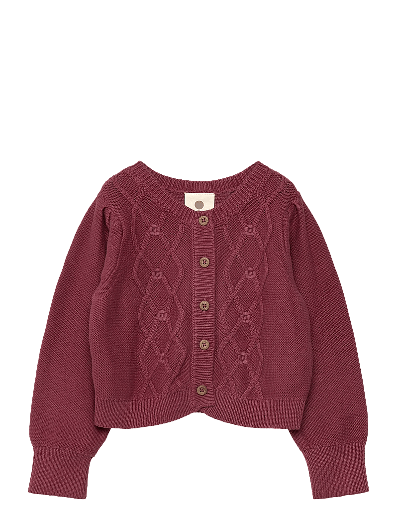 En Fant - Cardigan Knit - cardigans - roan rouge - 1