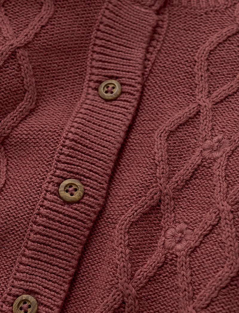 En Fant - Cardigan Knit - cardigans - roan rouge - 3