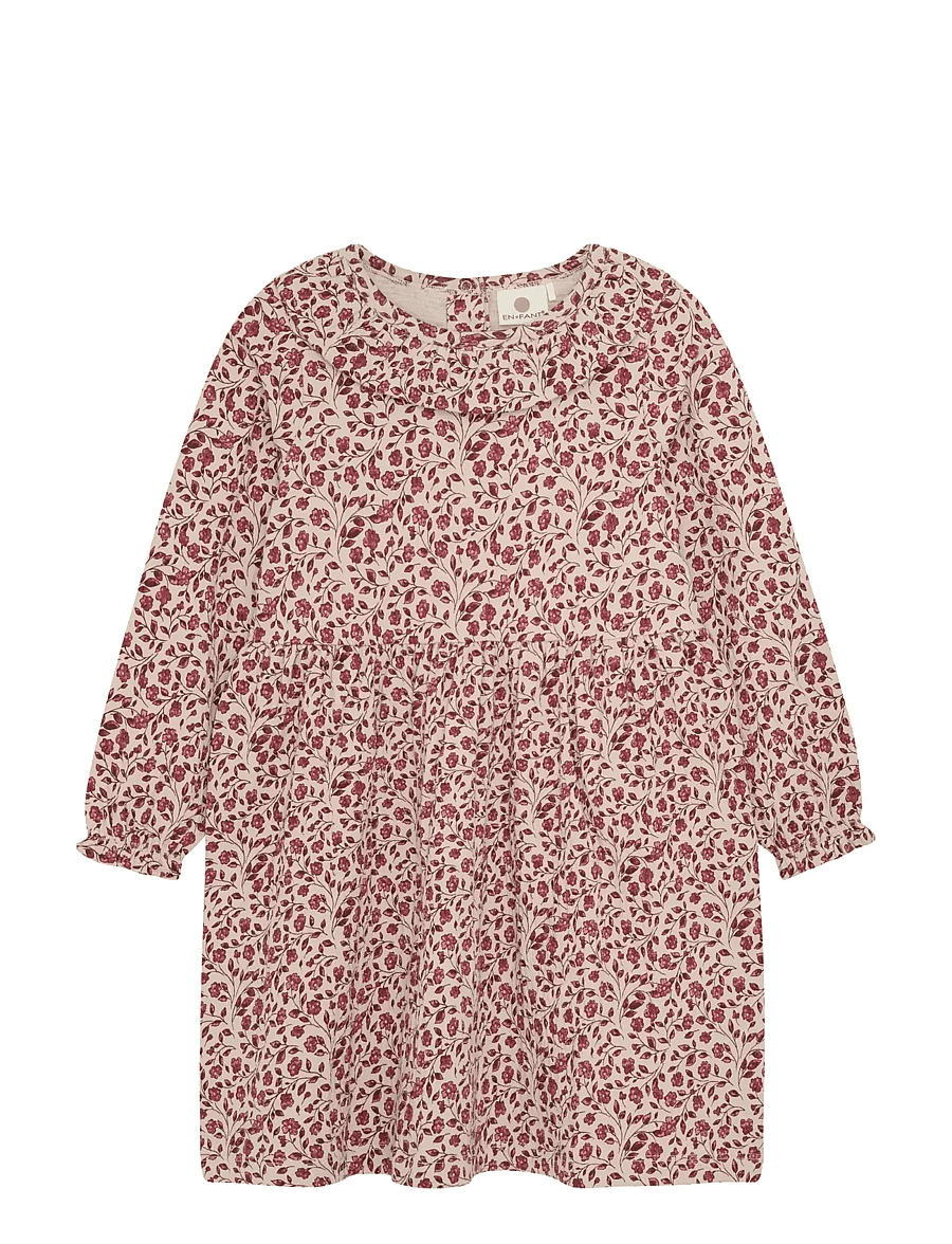 En Fant - Dress LS - langärmelige freizeitkleider - french oak - 1