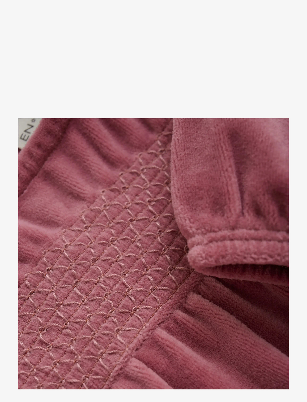 En Fant - Dress Velour - langærmede hverdagskjoler - nostalgia rose - 2