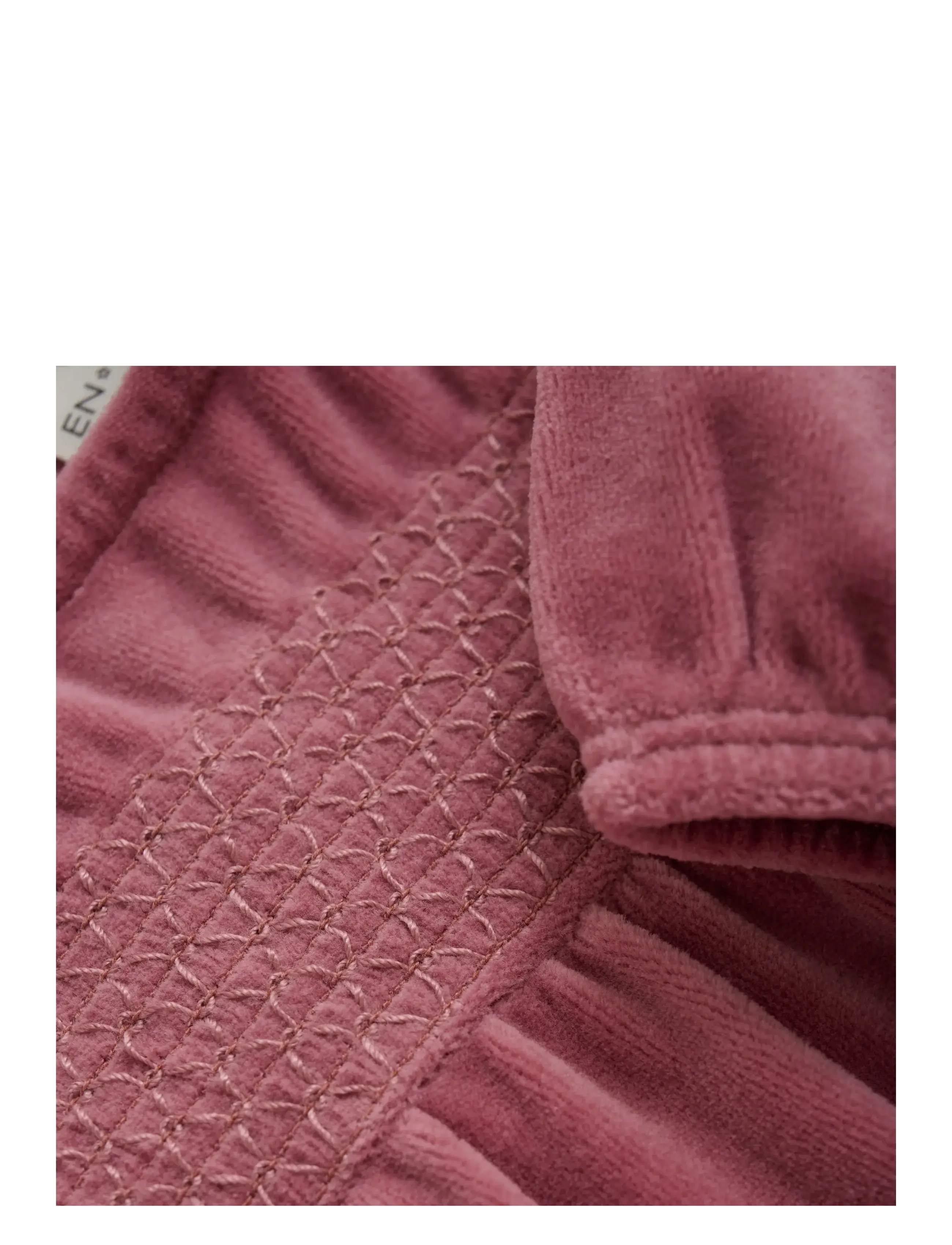 En Fant - Dress Velour - nostalgia rose - 2