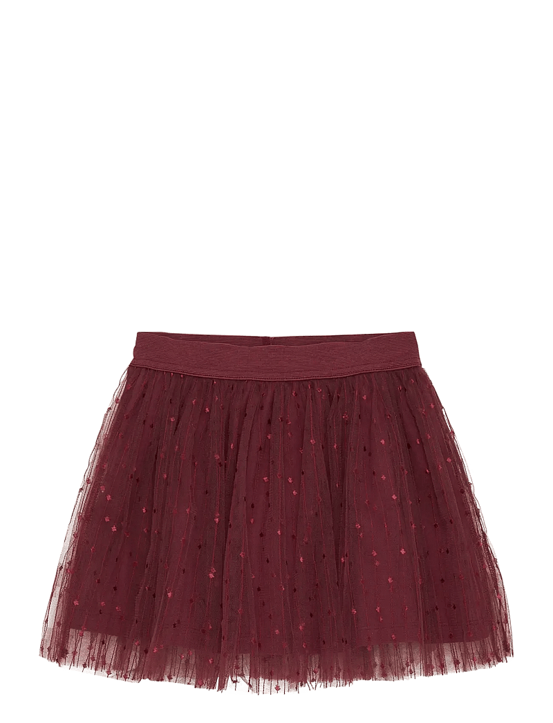 En Fant - Skirt Tulle - kurze röcke - tawny port - 0