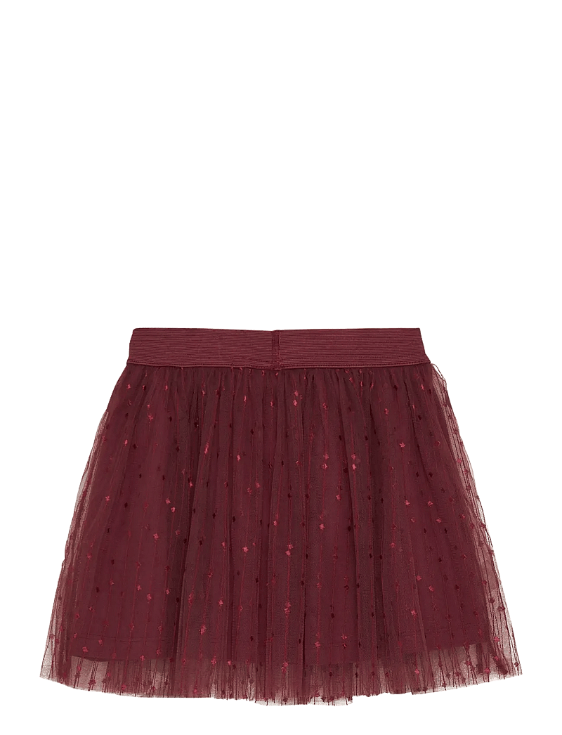 En Fant - Skirt Tulle - kurze röcke - tawny port - 1