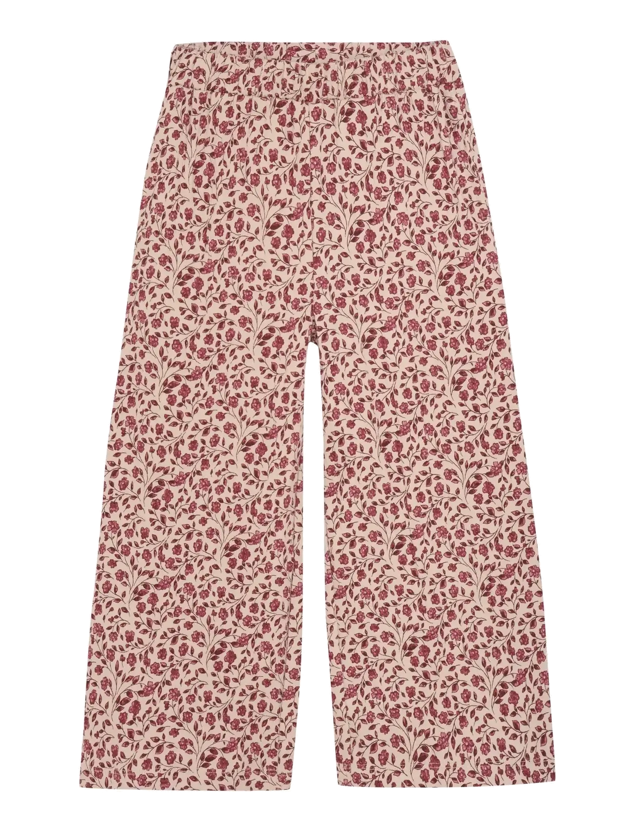 En Fant Pants Wide - Hosen - FRENCH OAK / red