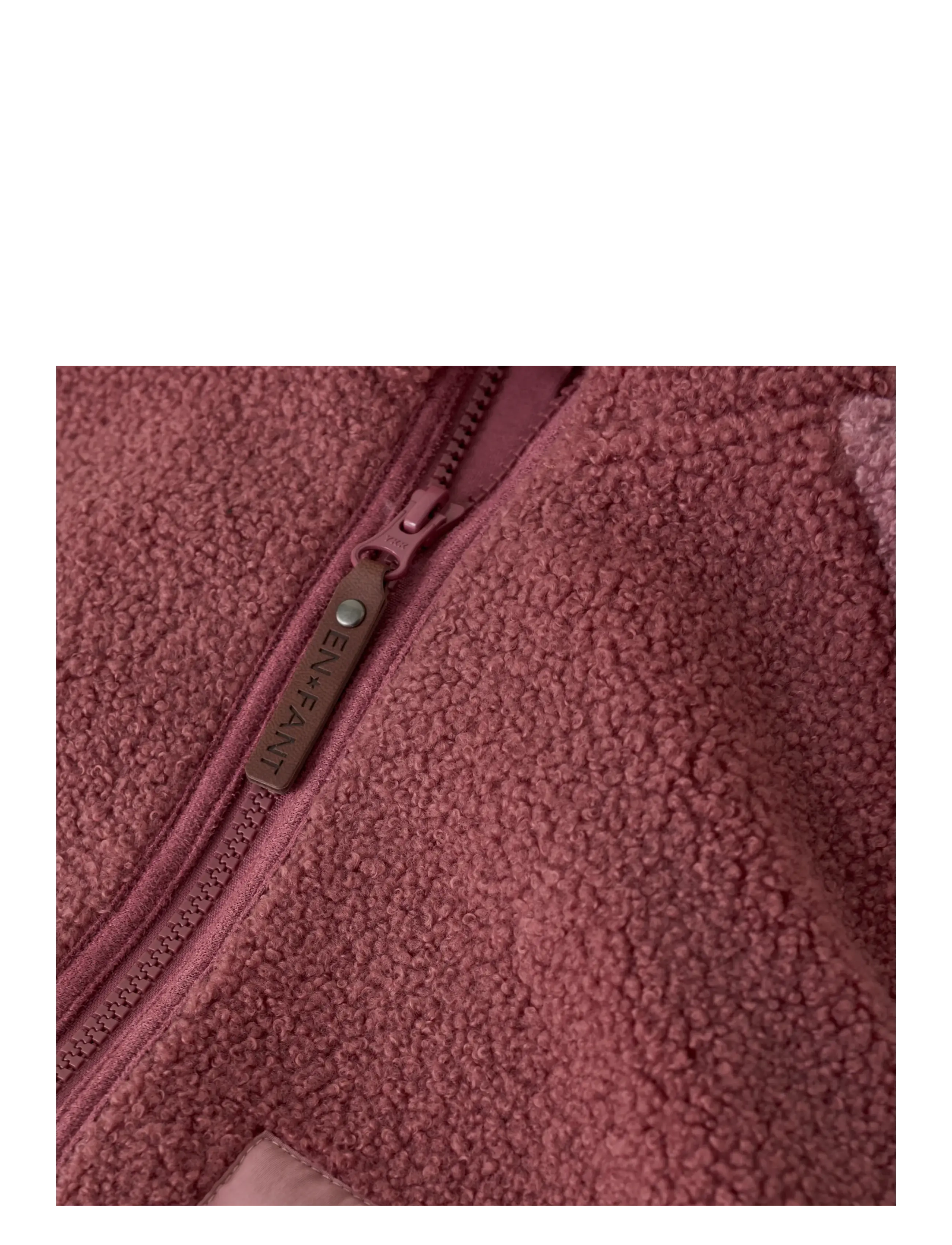En Fant - Jacket Teddy - roan rouge - 2