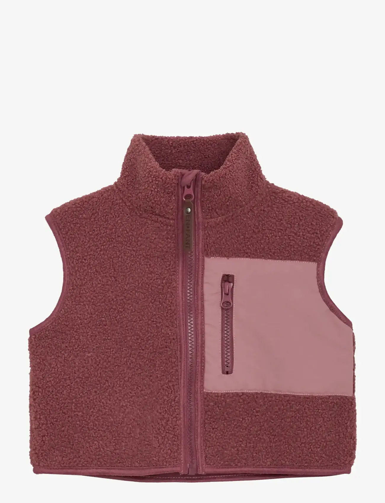 En Fant - Waistcoat Teddy - roan rouge - 0