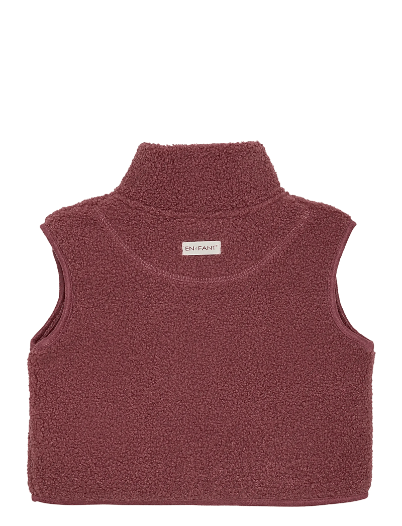 En Fant - Waistcoat Teddy - roan rouge - 1