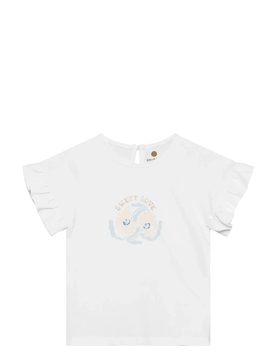 En Fant - T-shirt SS - kortärmade - egret - 0