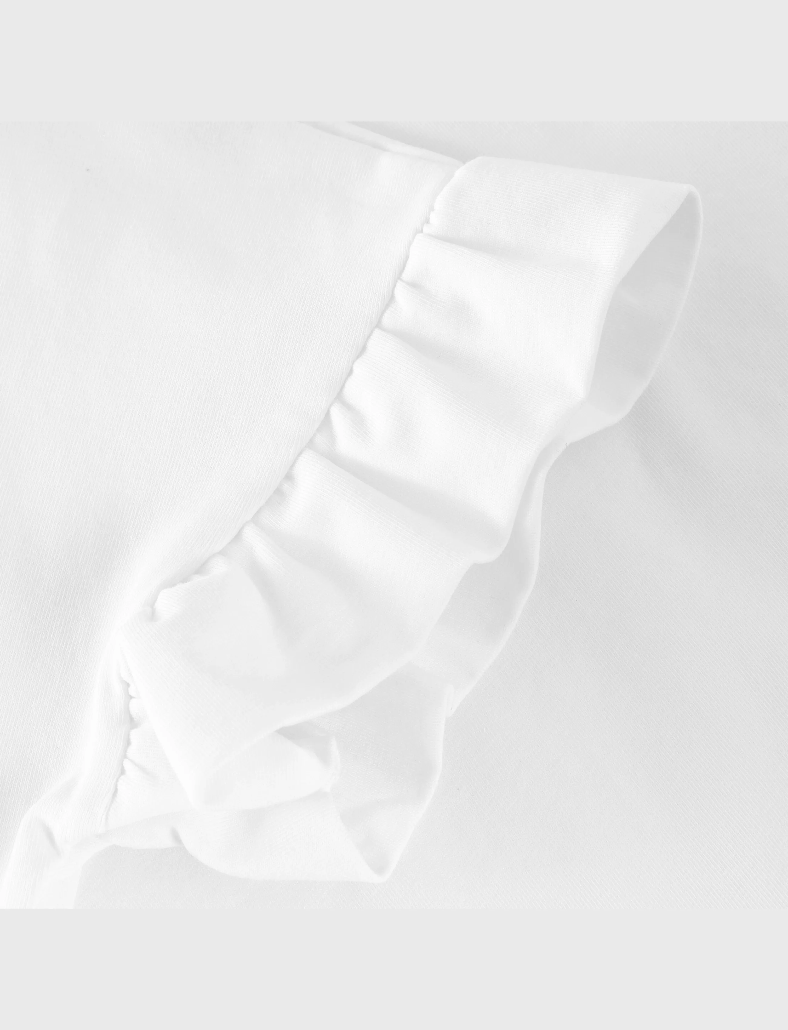 En Fant - T-shirt SS - kortärmade - egret - 2