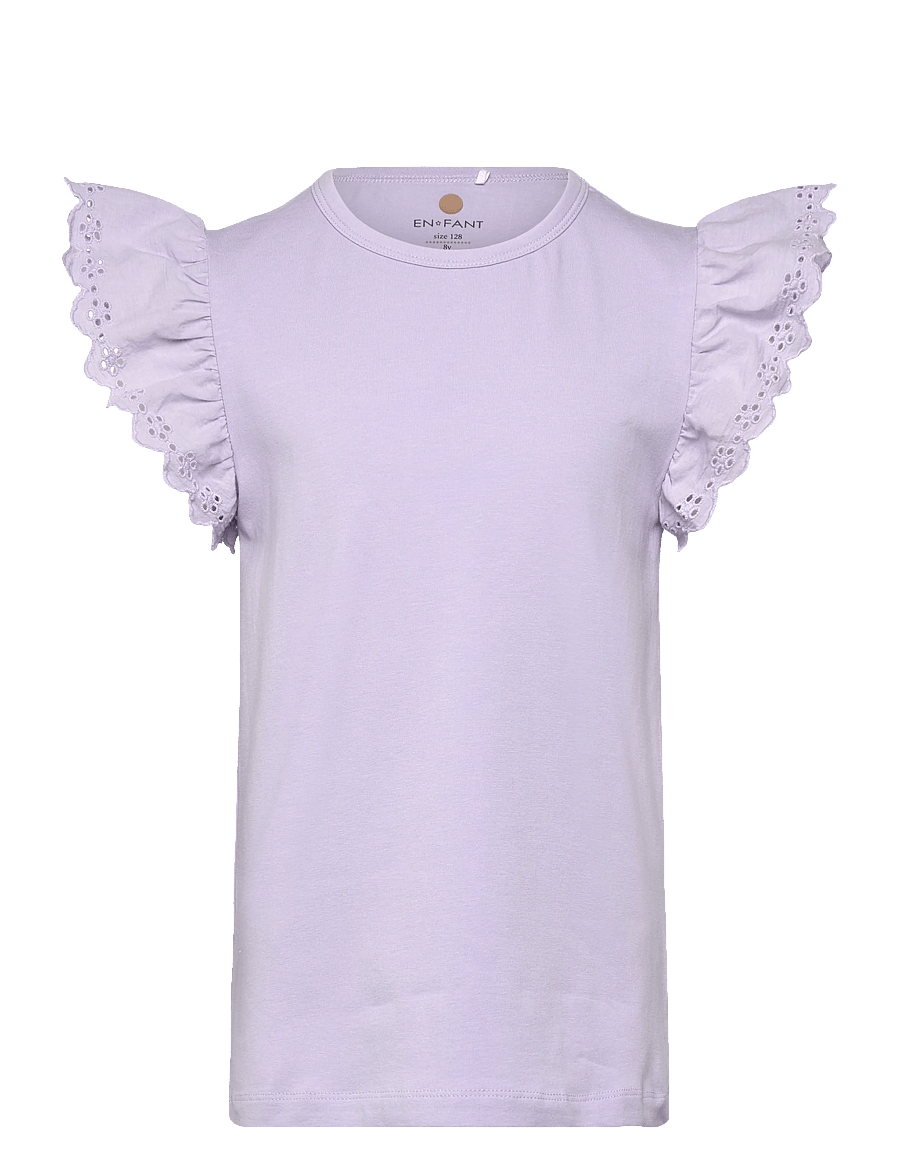 En Fant - T-shirt SS - lühikeste varrukatega t-särgid - purple heather - 0