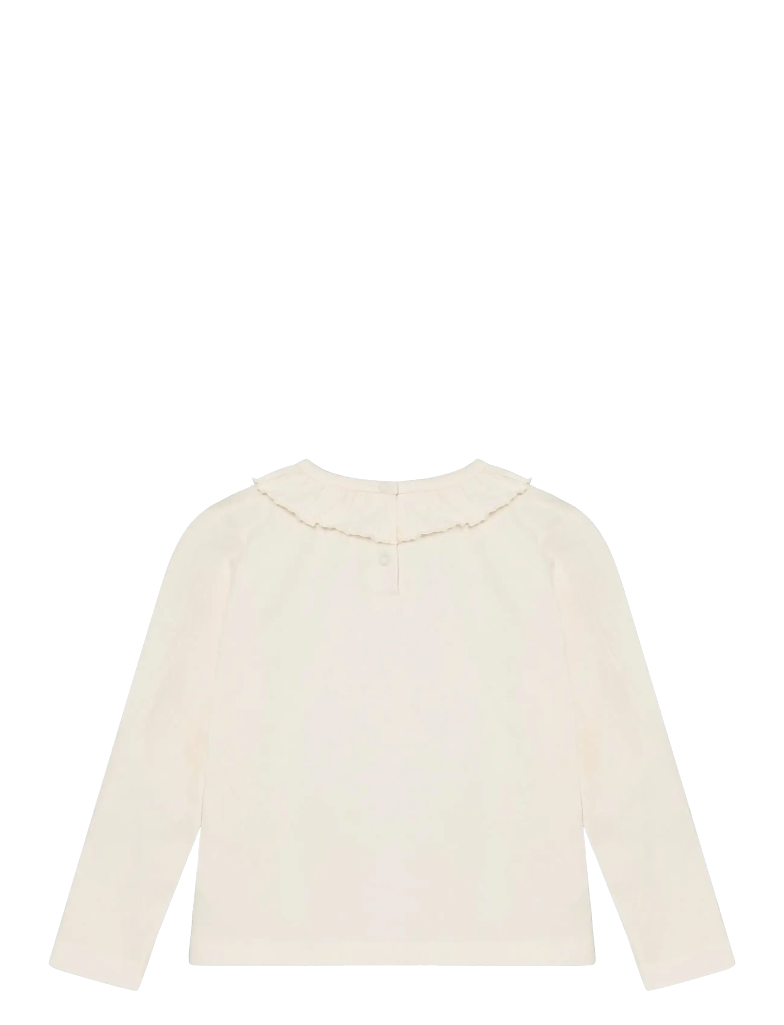 En Fant - T-shirt LS Crepe - langärmelig - eggnog - 1