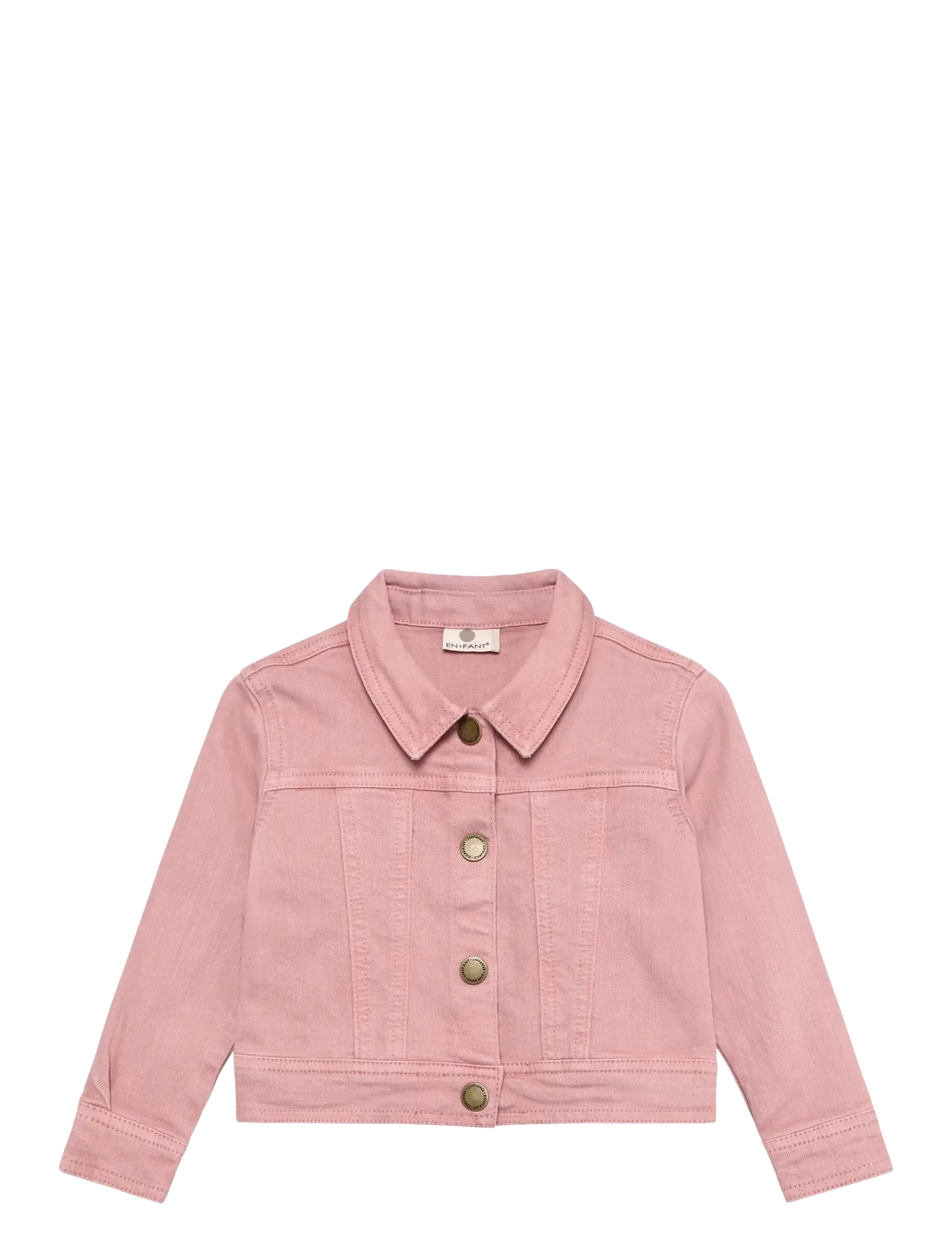 En Fant Jacket Twill, Twill Jakke, Pink, Str: 104