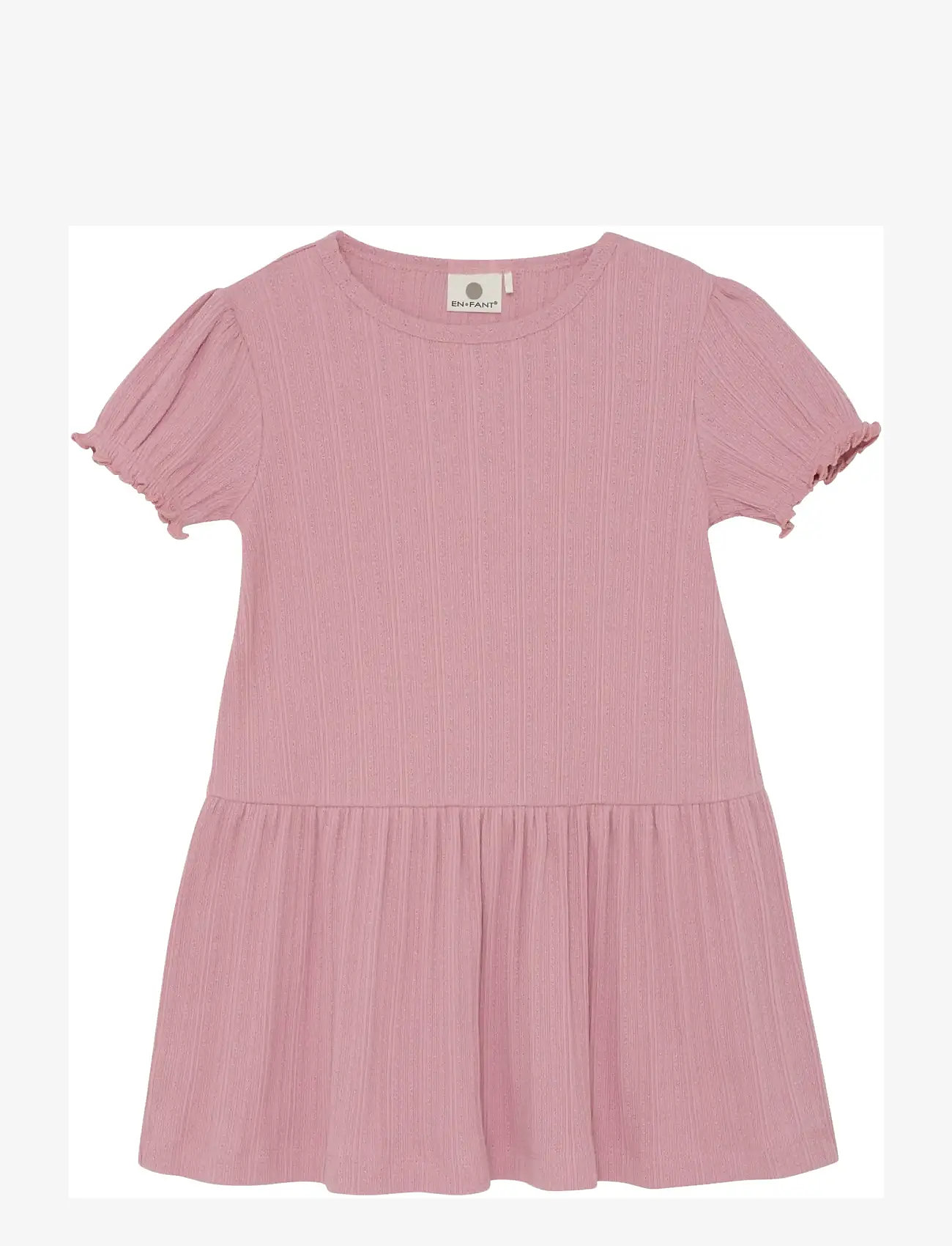 En Fant - Dress SS Pointelle - stutterma hversdagskjólar - zephyr - 0