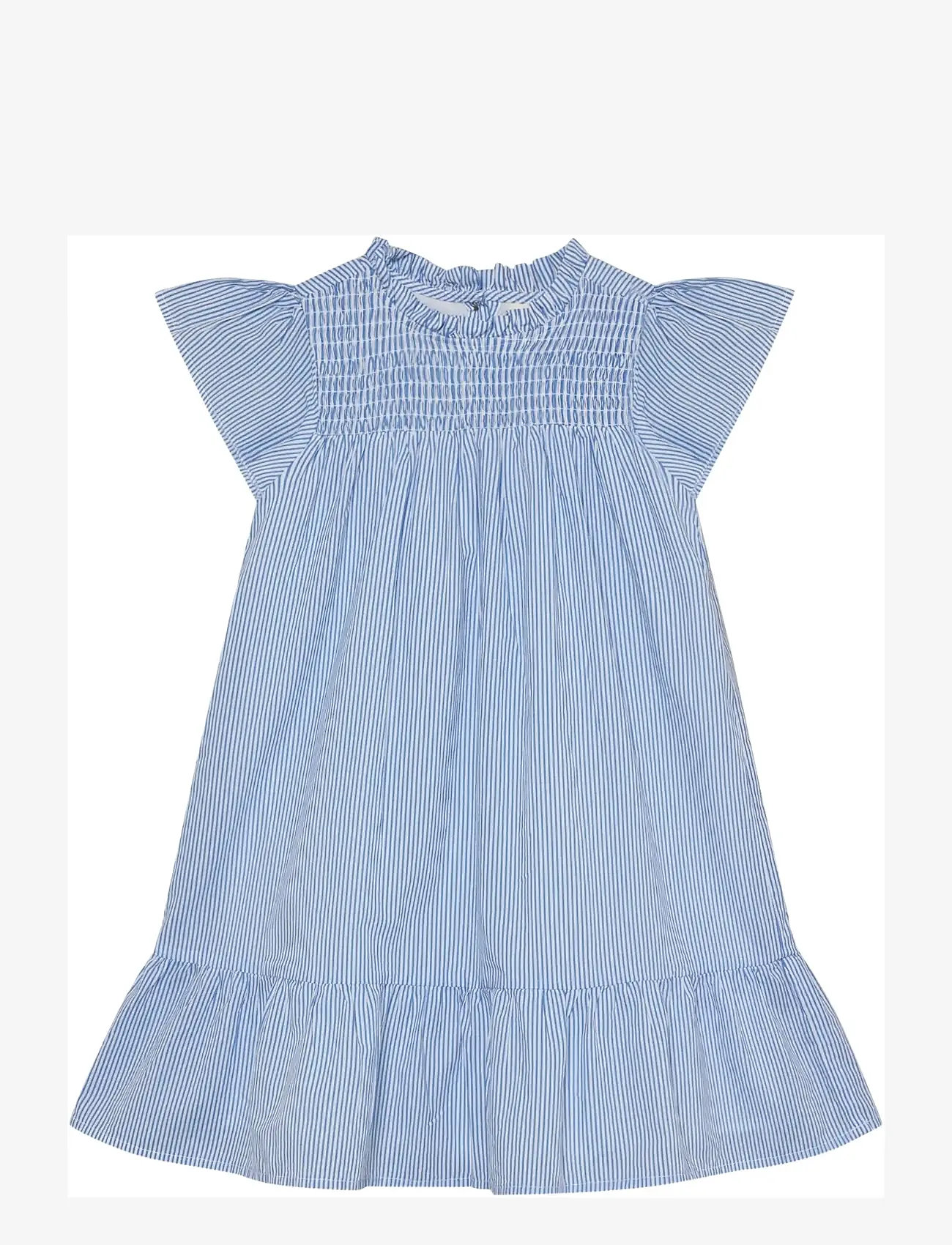 En Fant - Dress SS Stripe - lühikeste varrukatega vabaaja kleidid - regatta - 1