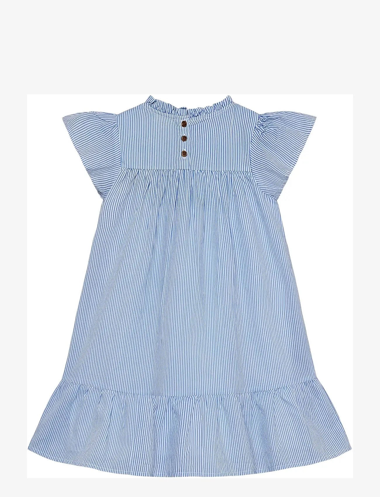 En Fant - Dress SS Stripe - lühikeste varrukatega vabaaja kleidid - regatta - 2