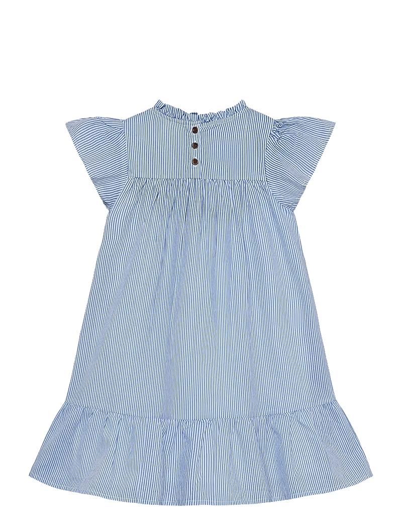 En Fant - Dress SS Stripe - lühikeste varrukatega vabaaja kleidid - regatta - 2