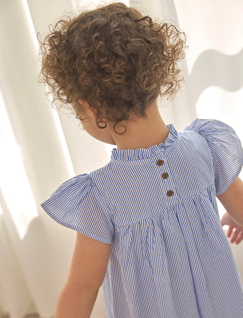 En Fant - Dress SS Stripe - lühikeste varrukatega vabaaja kleidid - regatta - 3