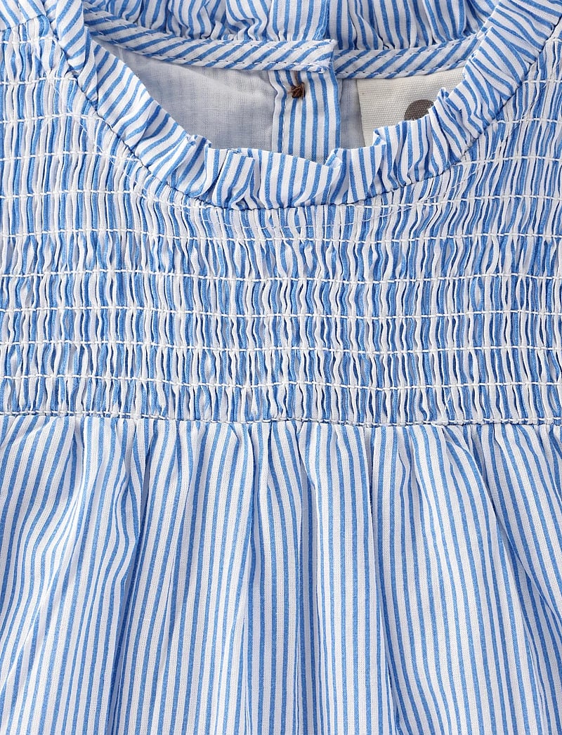 En Fant - Dress SS Stripe - lühikeste varrukatega vabaaja kleidid - regatta - 4