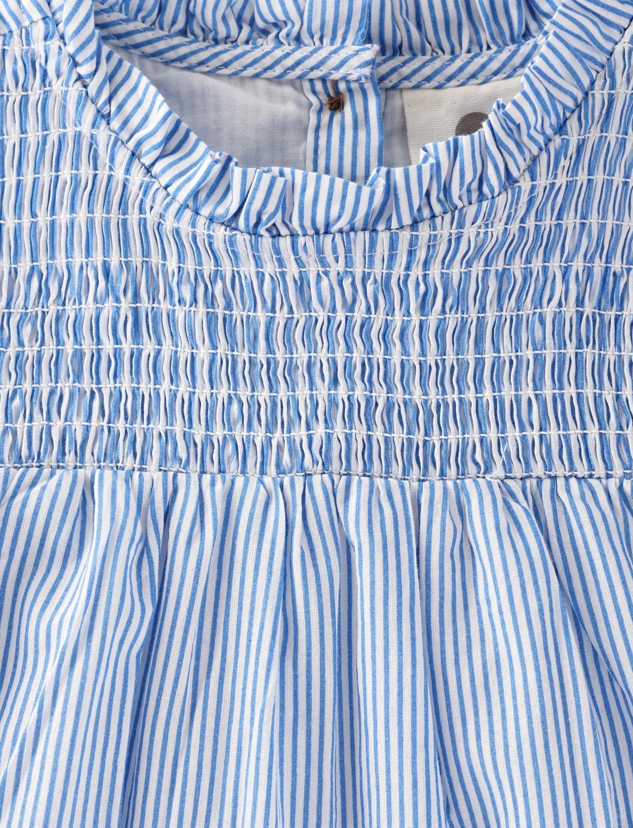 En Fant - Dress SS Stripe - sukienki codzienne z krótkim rękawem - regatta - 4