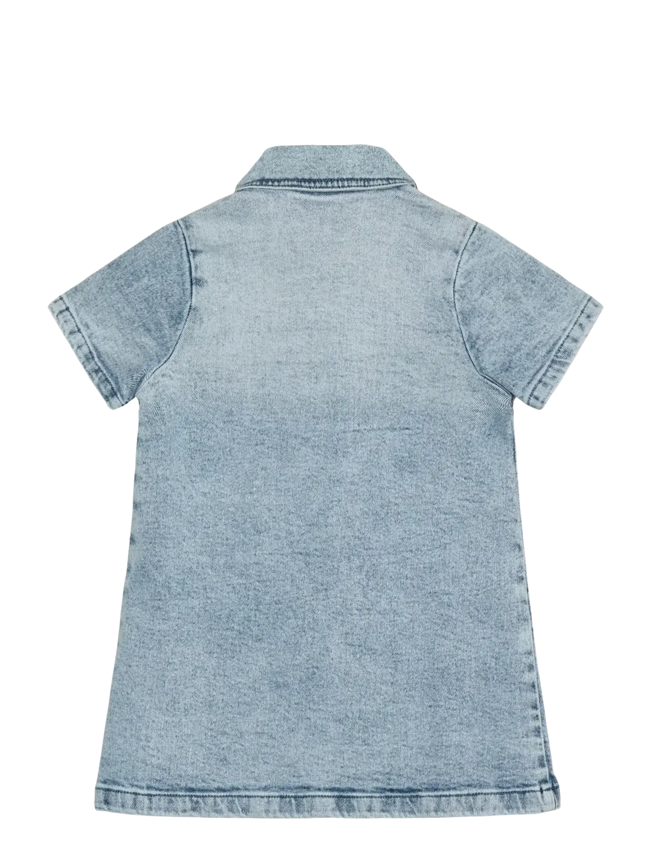 En Fant - Dress Denim - casual jurken met korte mouwen - light blue denim - 1