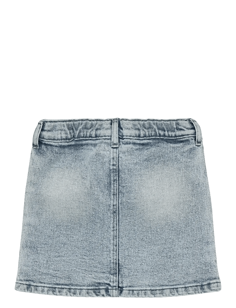 En Fant - Skirt Denim - jeanskjolar - light blue denim - 2