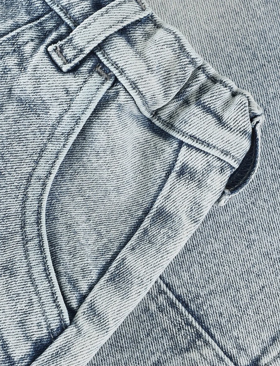 En Fant - Skirt Denim - jeanskjolar - light blue denim - 3