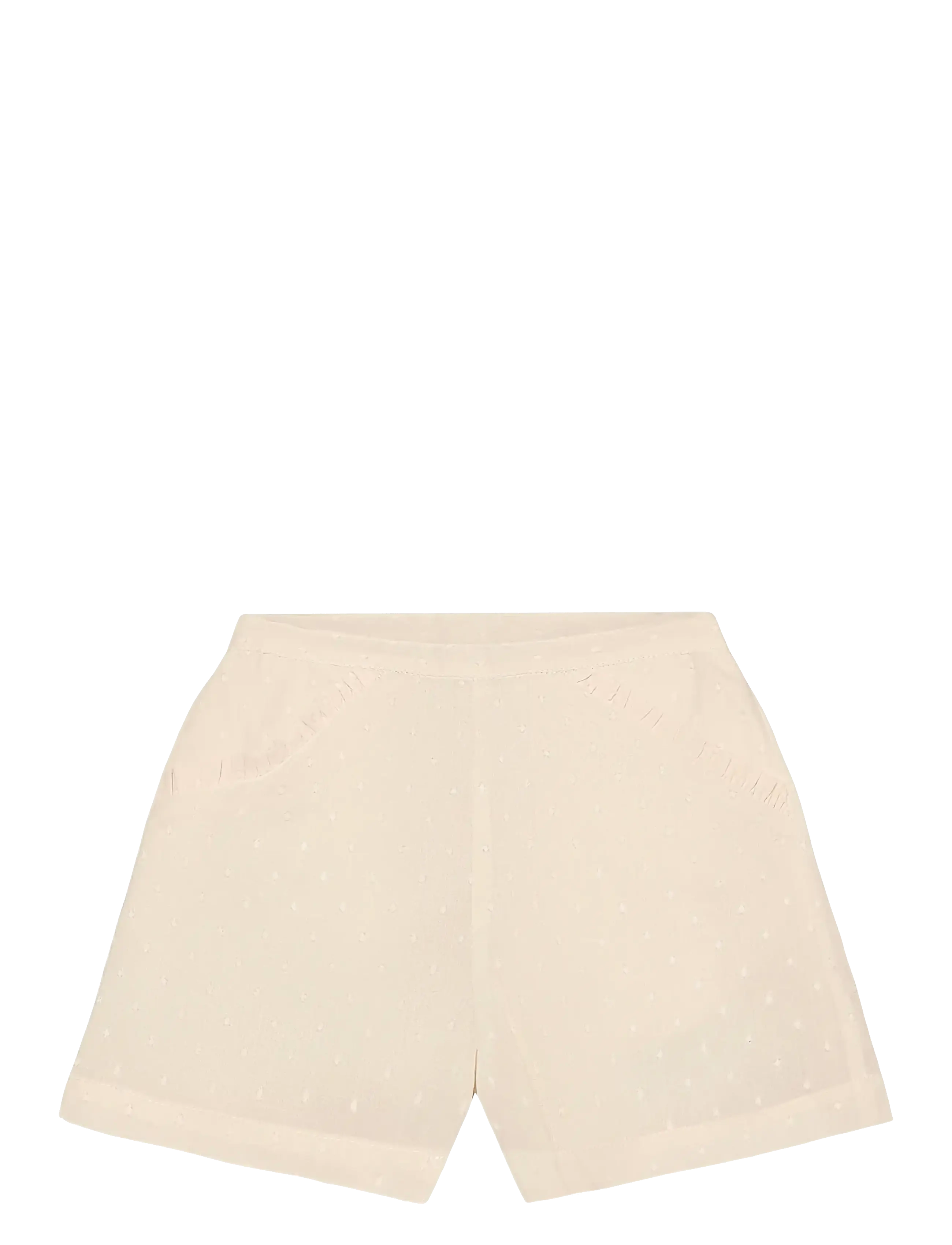 En Fant Shorts Dobby - Bottoms - EGGNOG / cream
