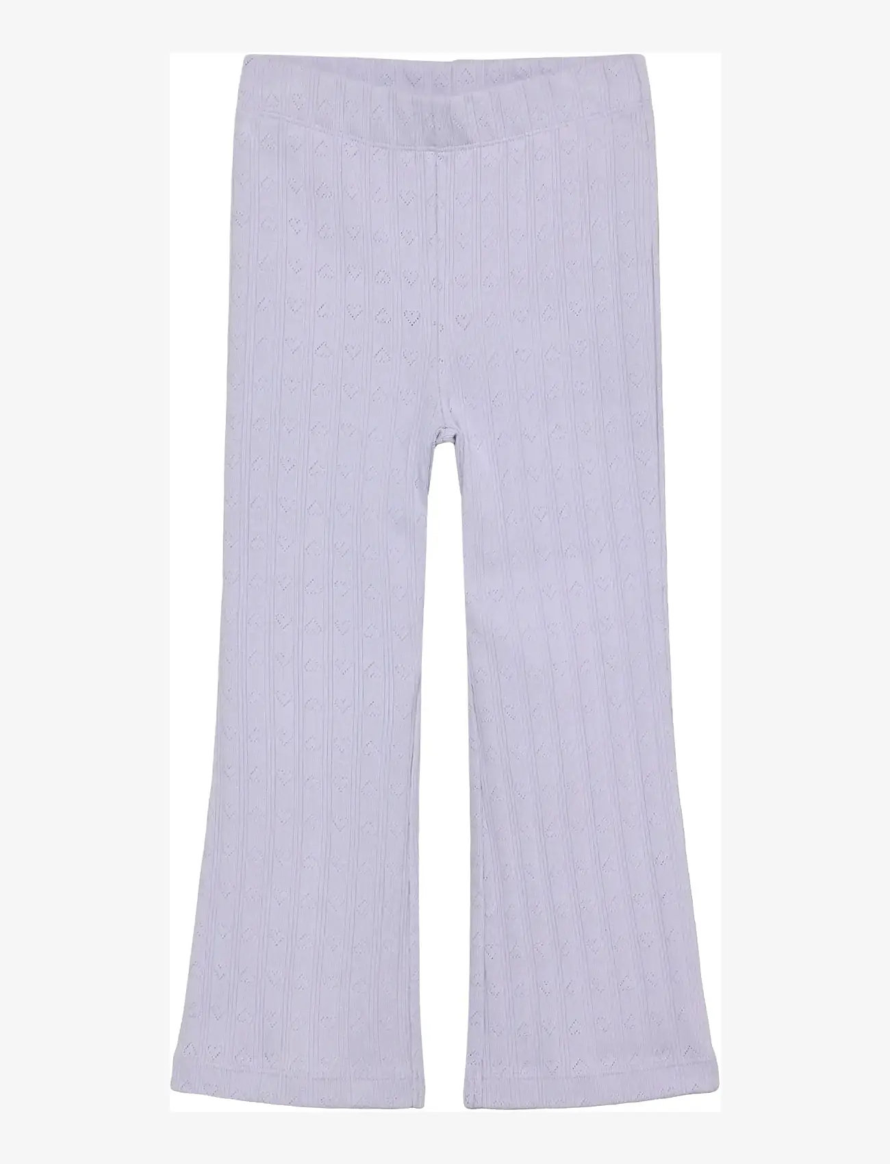 En Fant - Leggings Pointelle - leggings - purple heather - 0