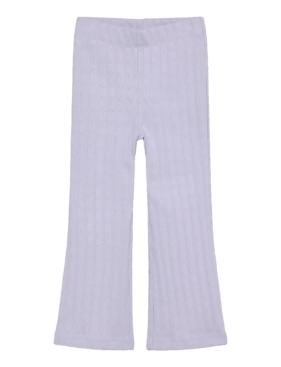 En Fant - Leggings Pointelle - retuusid - purple heather - 0
