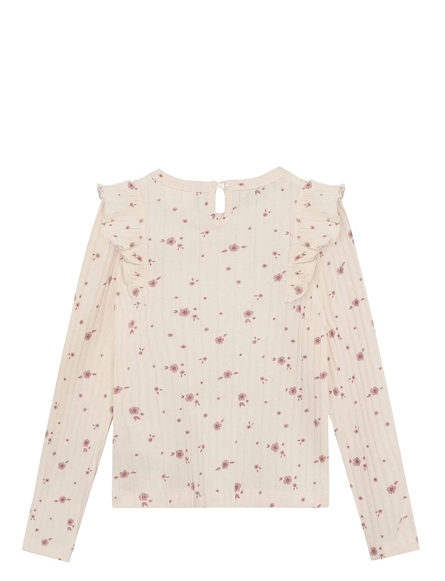 En Fant - T-shirt LS - långärmade t-shirts - pearled ivory - 2