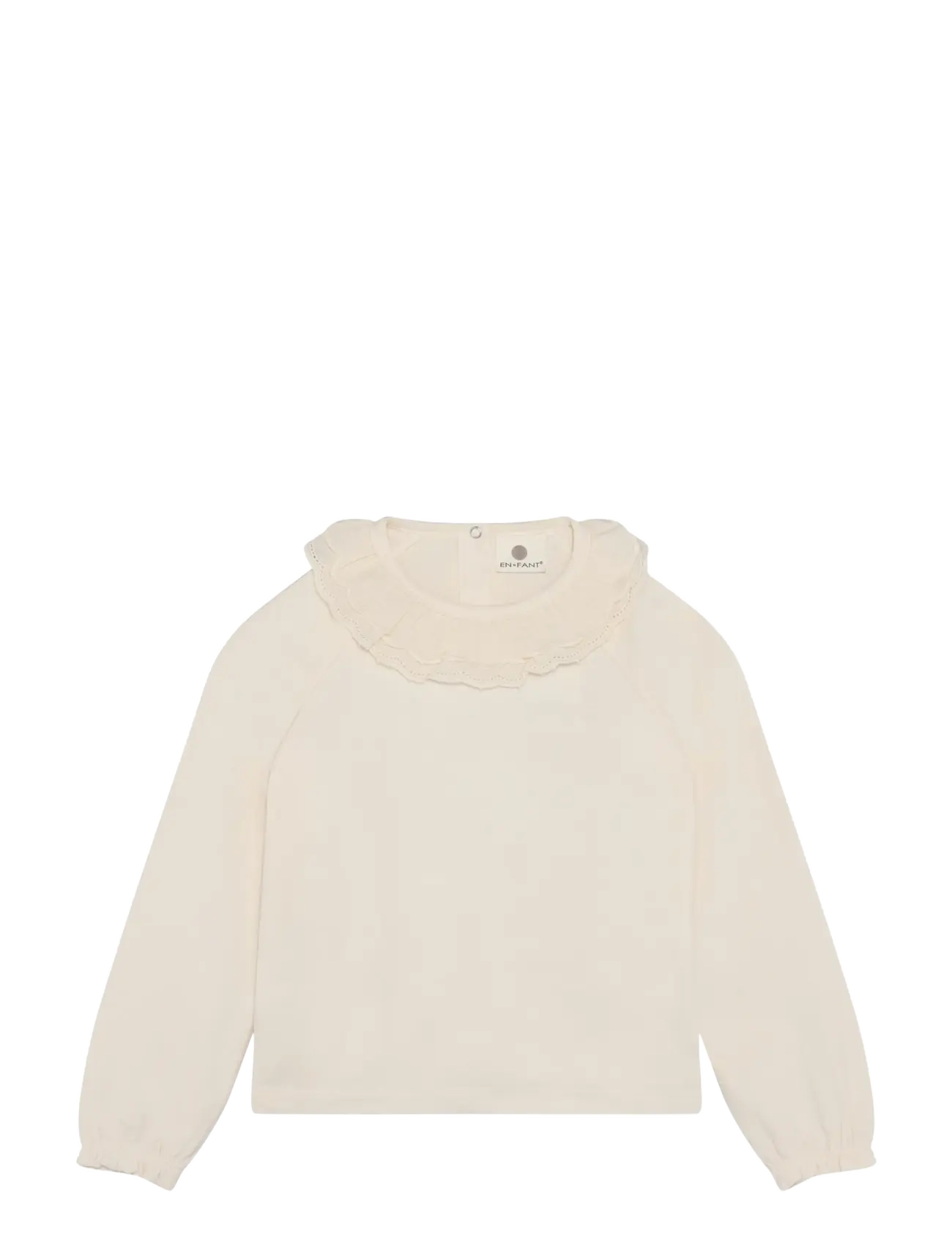 En Fant T-shirt LS Collar - En Fant - PEARLED IVORY / cream
