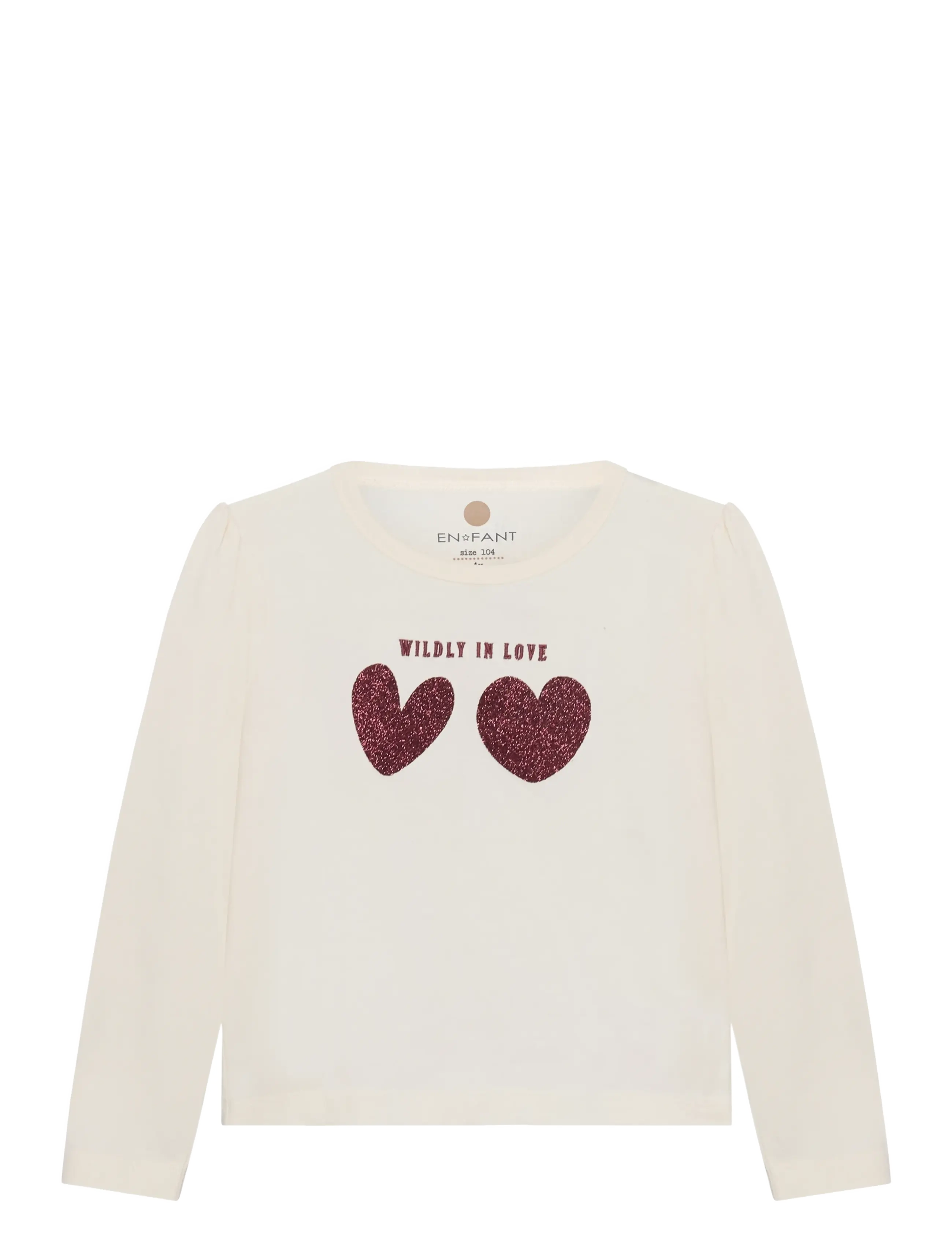 En Fant T-shirt LS - En Fant - PEARLED IVORY / cream