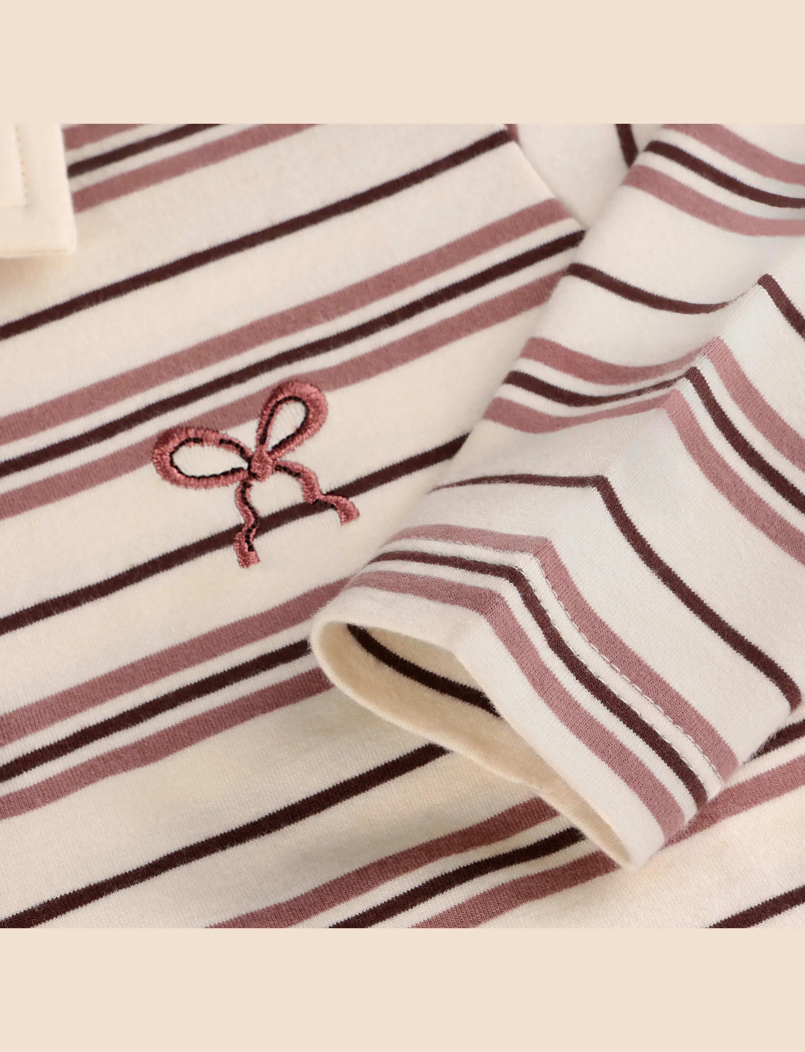 En Fant - Polo Shirt LS - pikéer - pearled ivory - 2