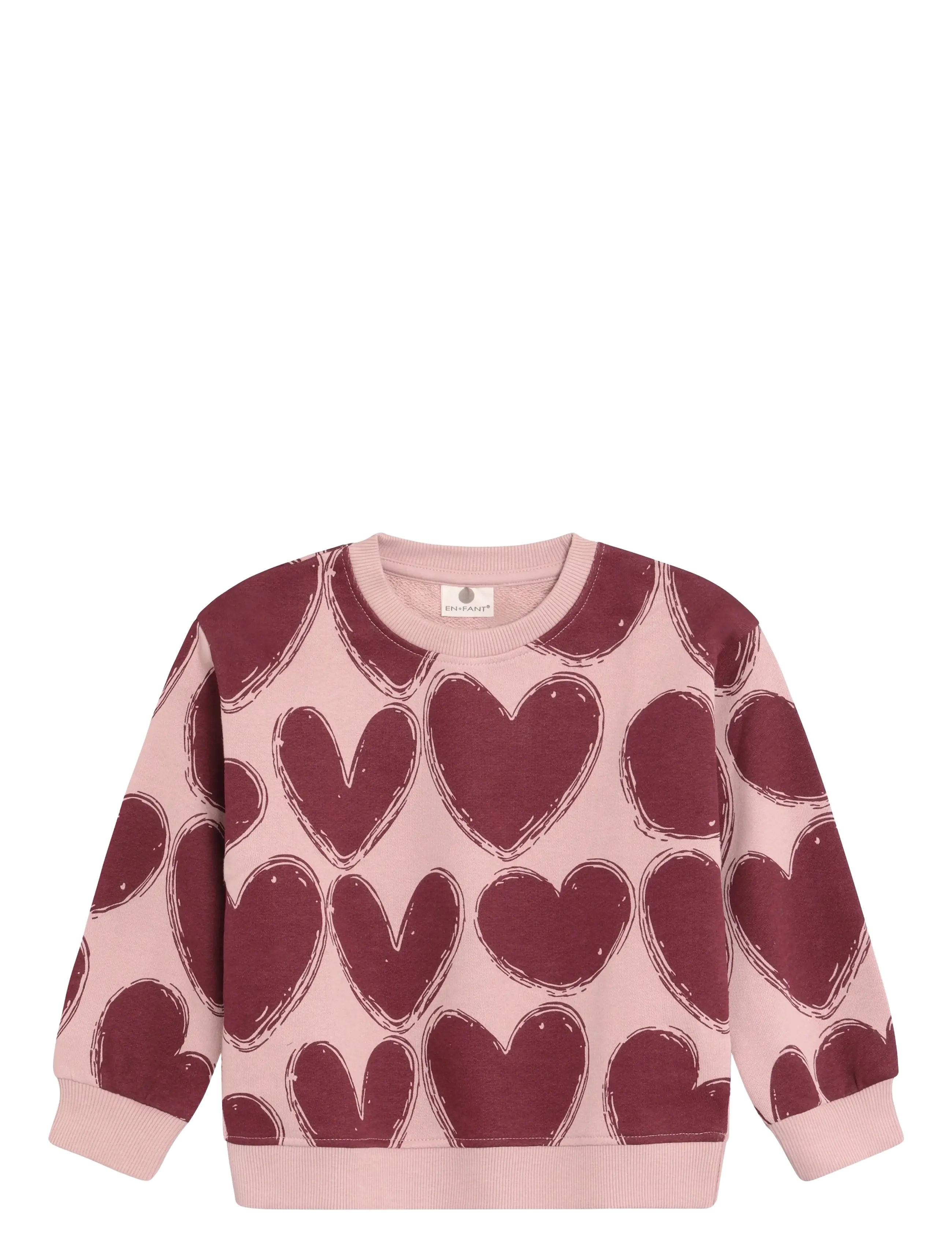 En Fant Sweatshirt - Alles anzeigen - ADOBE ROSE / pink/rose