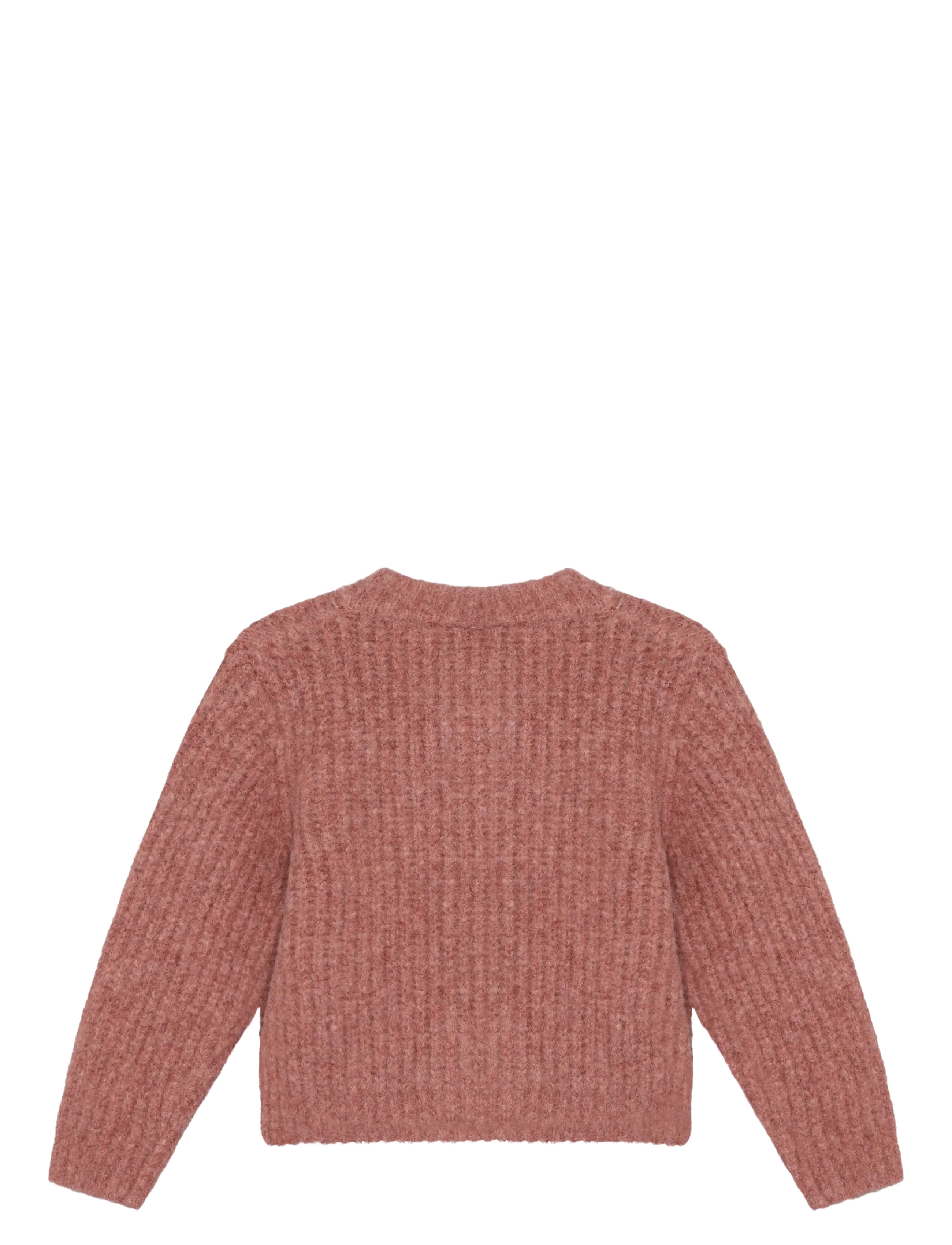 En Fant - Cardigan Knit - burlwood - 2