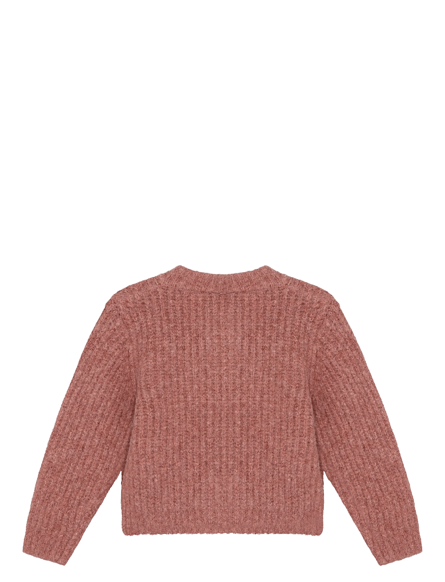 En Fant - Cardigan Knit - cardigans - burlwood - 2
