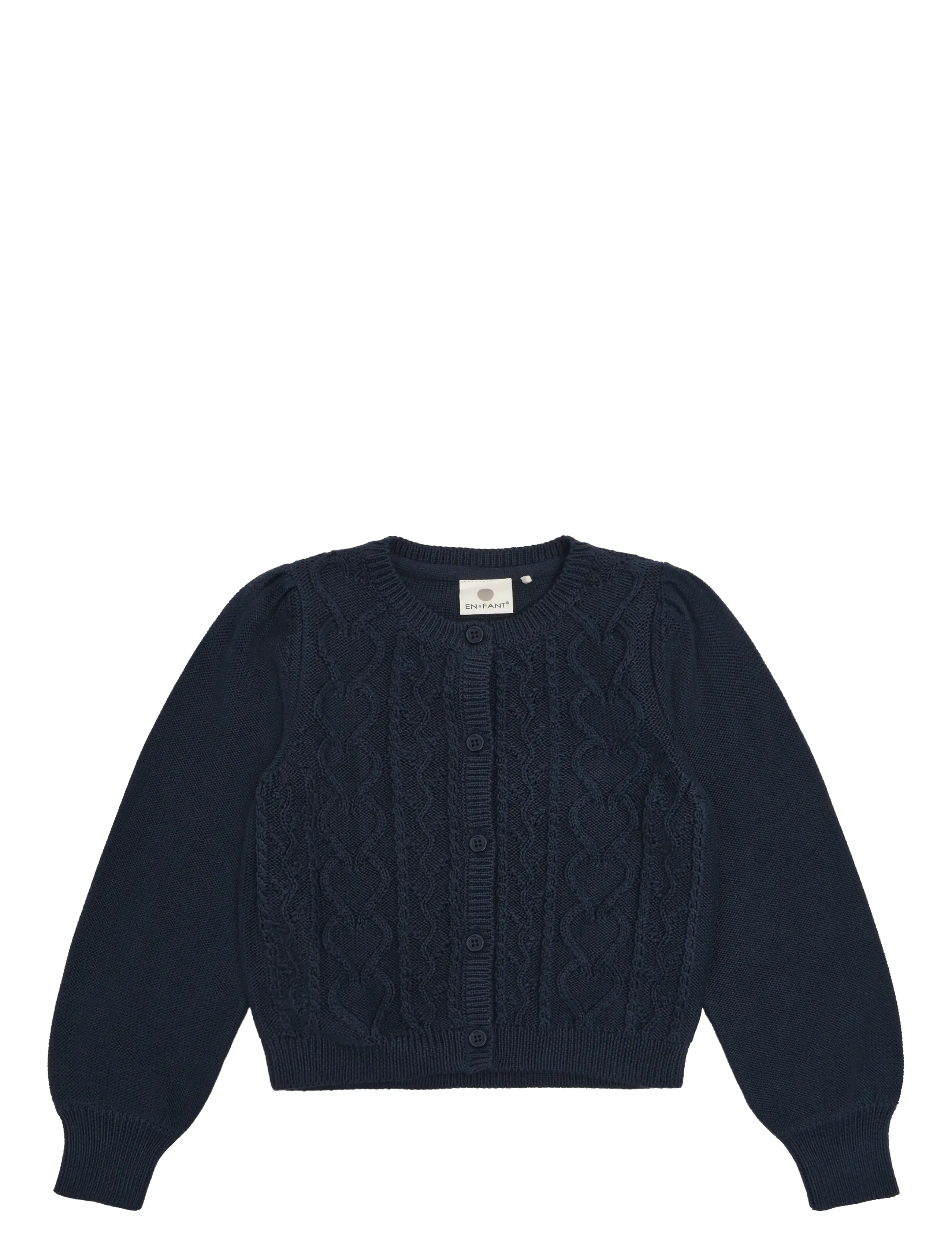 En Fant Cardigan Knit - Teens 9-14 år - PARISIAN NIGHT / navy