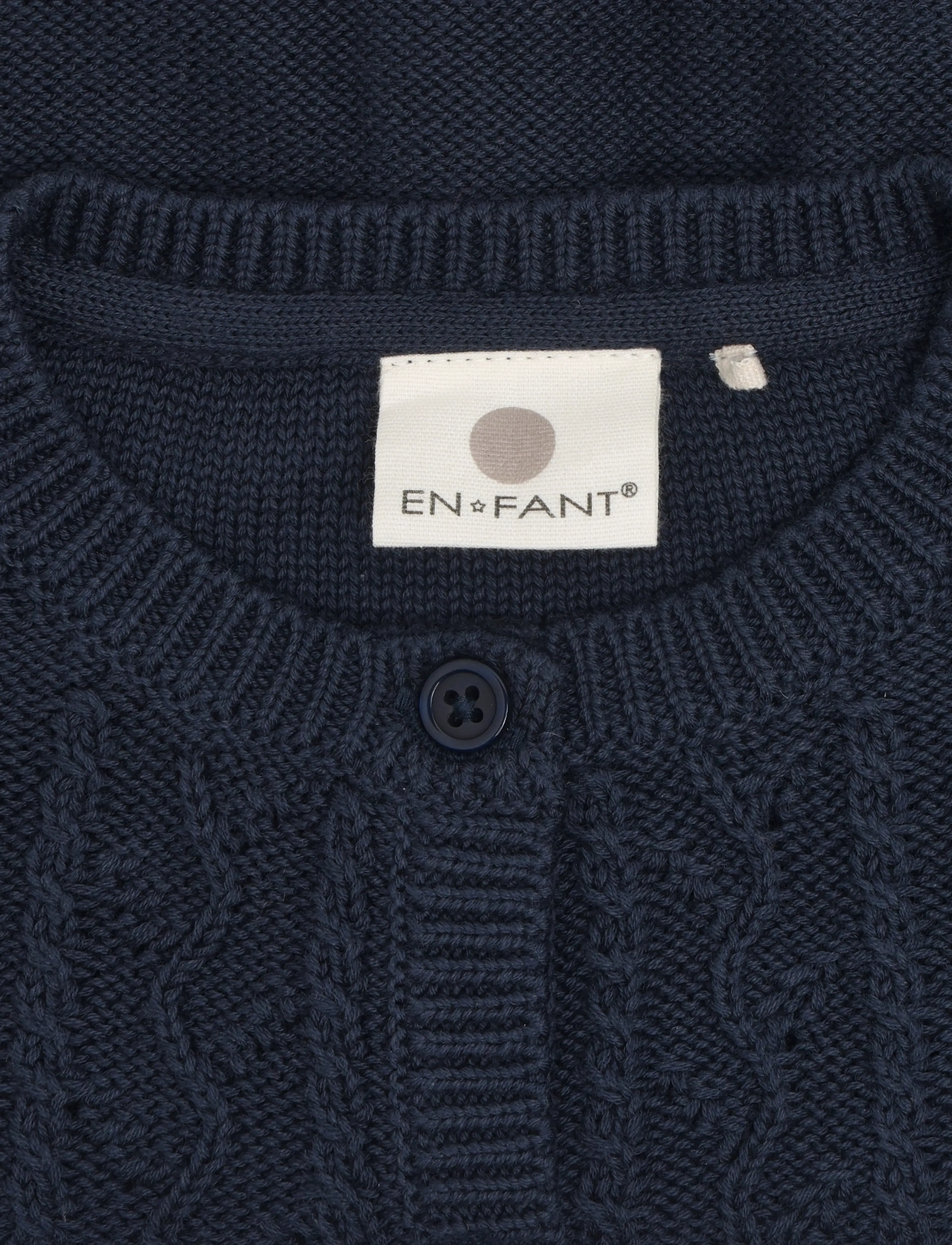 En Fant - Cardigan Knit - parisian night - 2