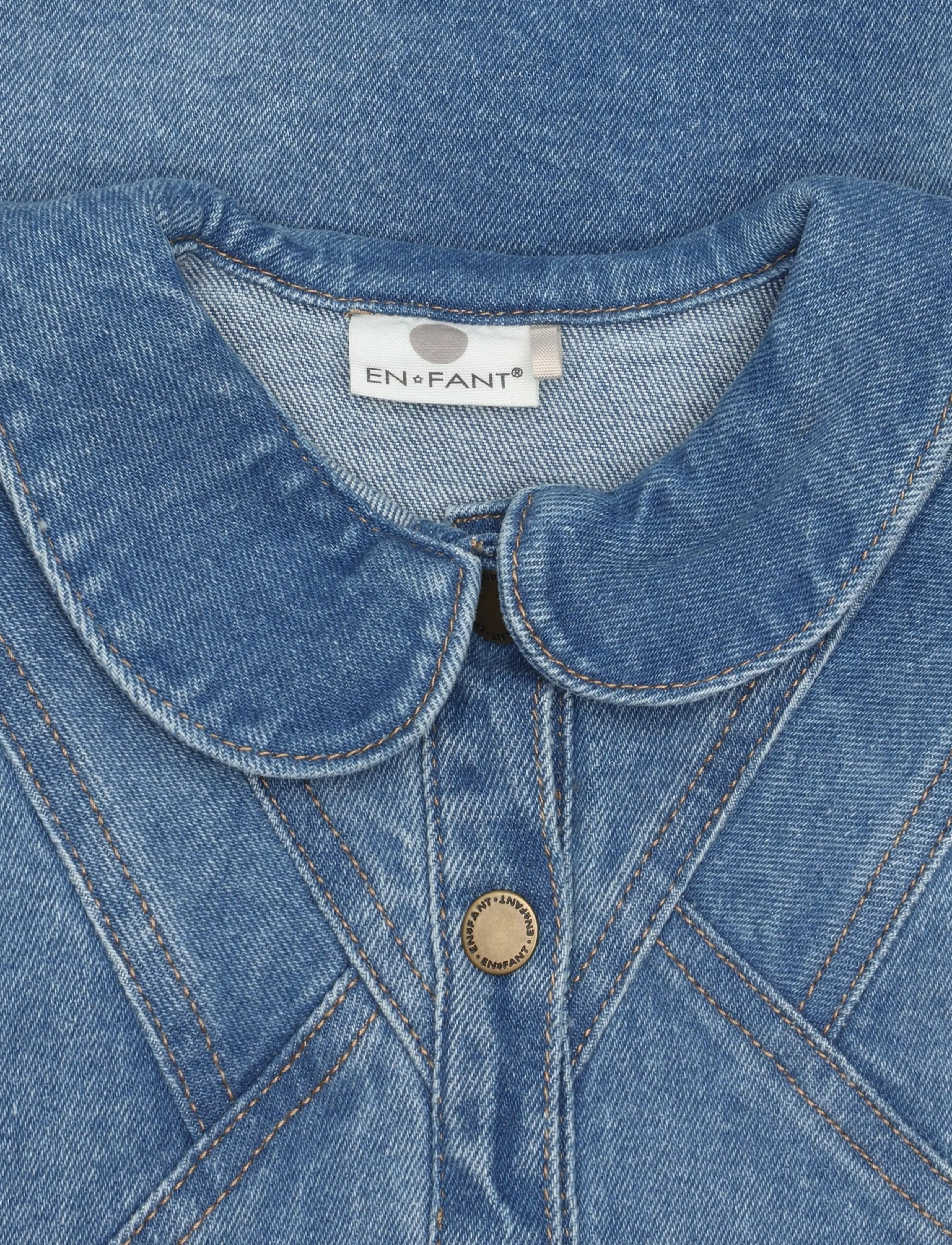 En Fant - Dress Denim - light blue denim - 2