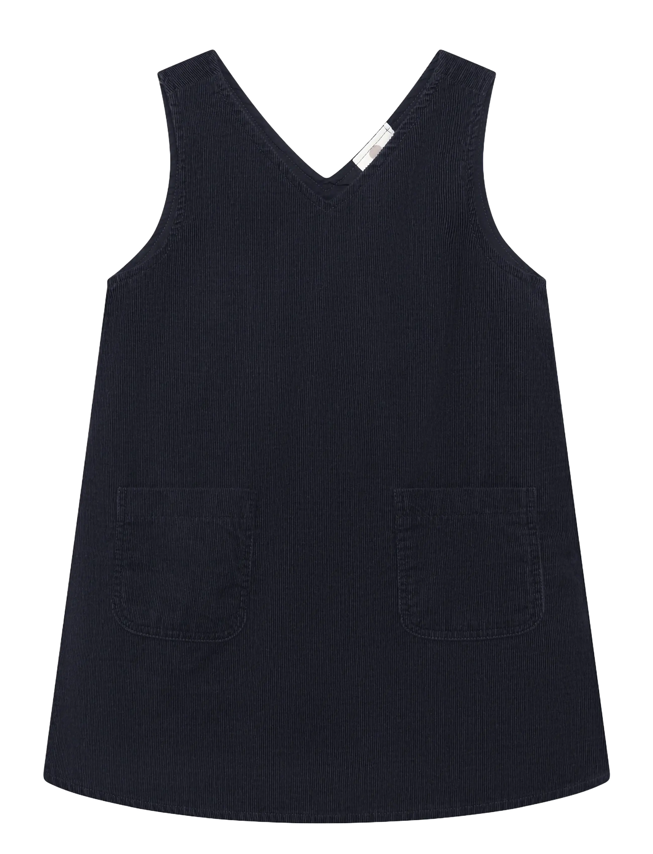 En Fant Spencer Corduroy, 140, Baby Dresses, Marineblau - Sleevless Kinder