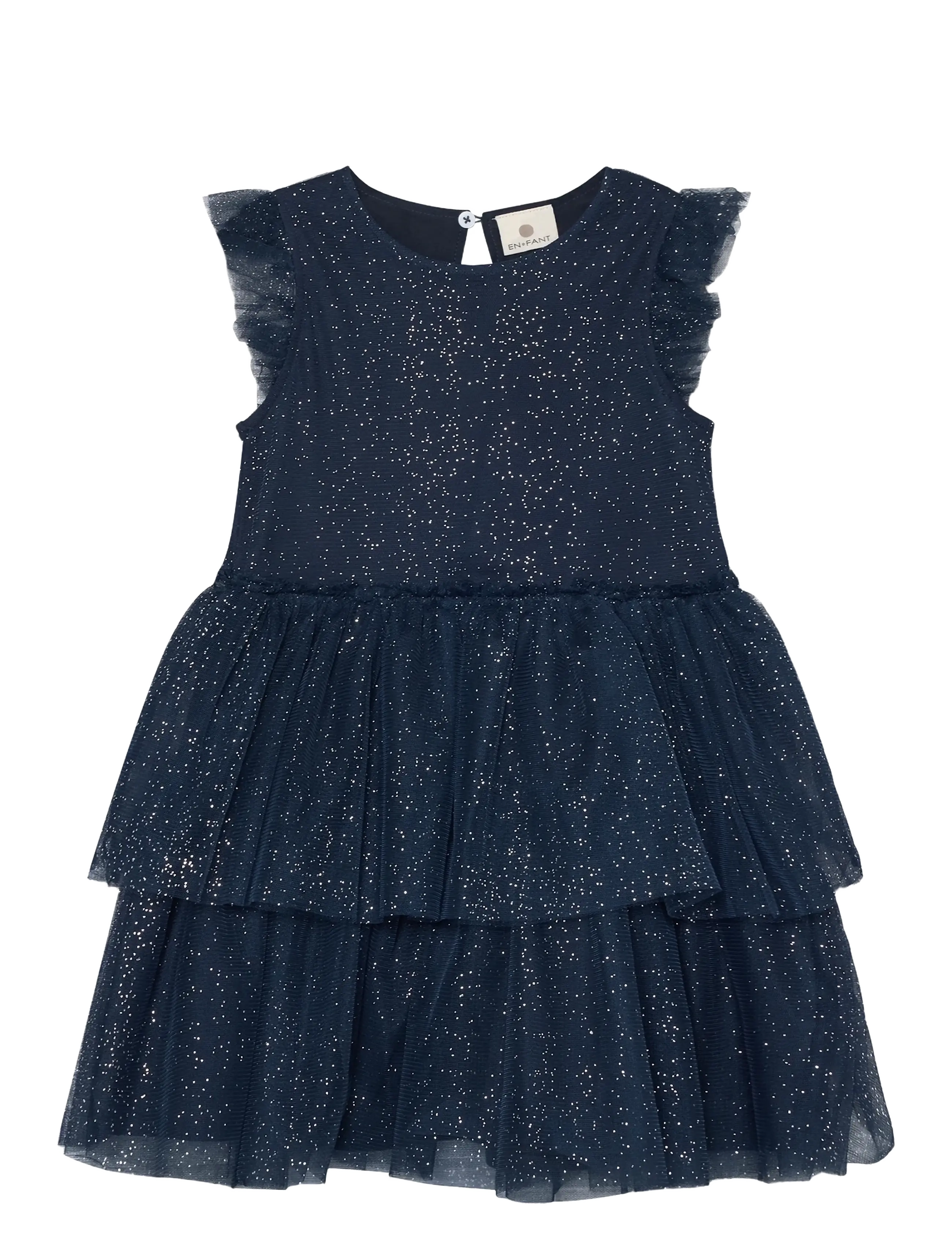 En Fant Dress Tulle, 104, Dresses, Marineblau - Partydresses, Kinder