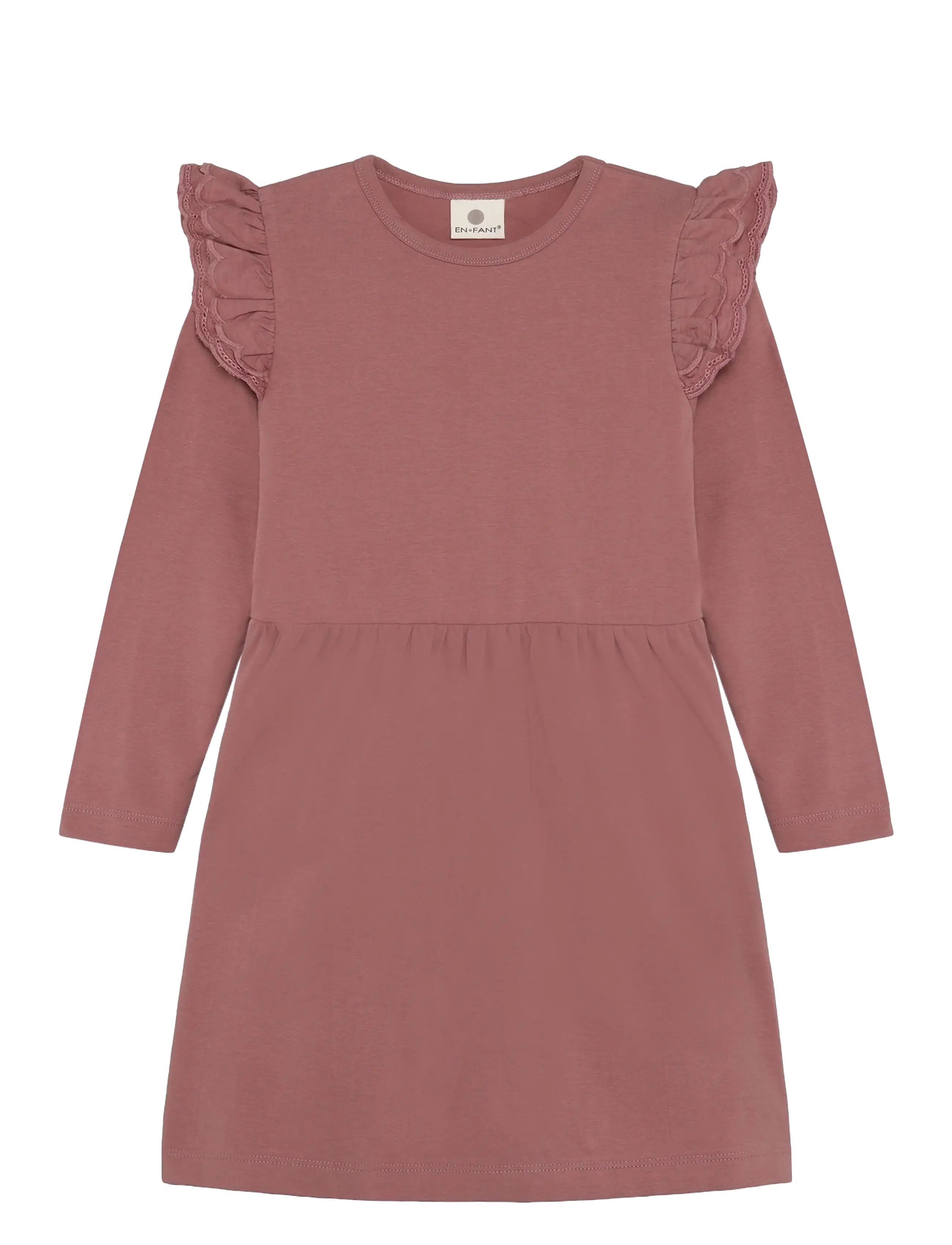 En Fant Dress LS - Alles anzeigen - BURLWOOD / pink/rose