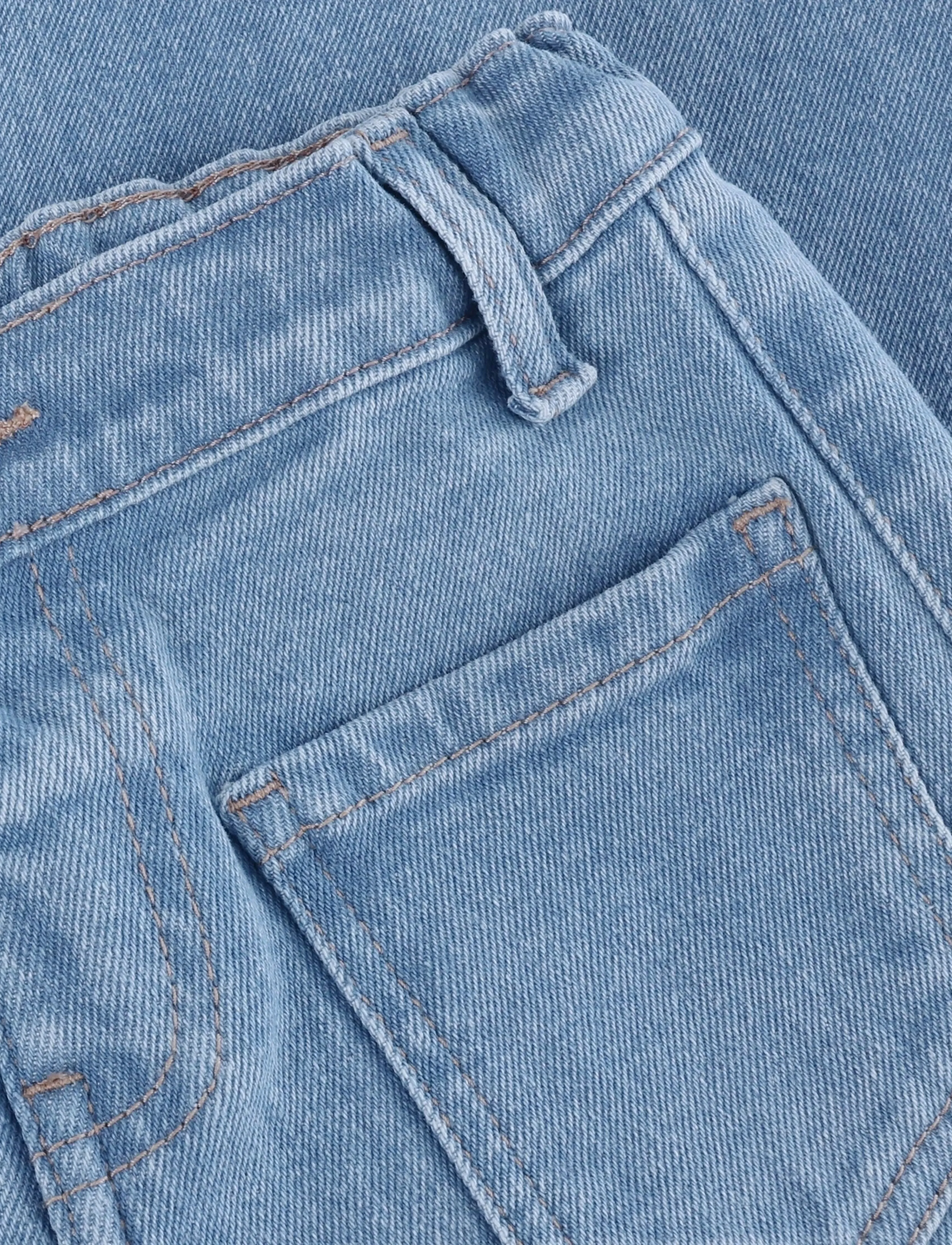En Fant - Jeans Wide Denim - light blue denim - 3